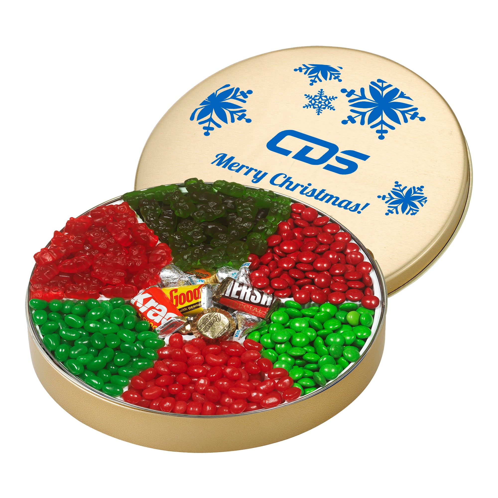 7 Way Holiday Wishes Tin