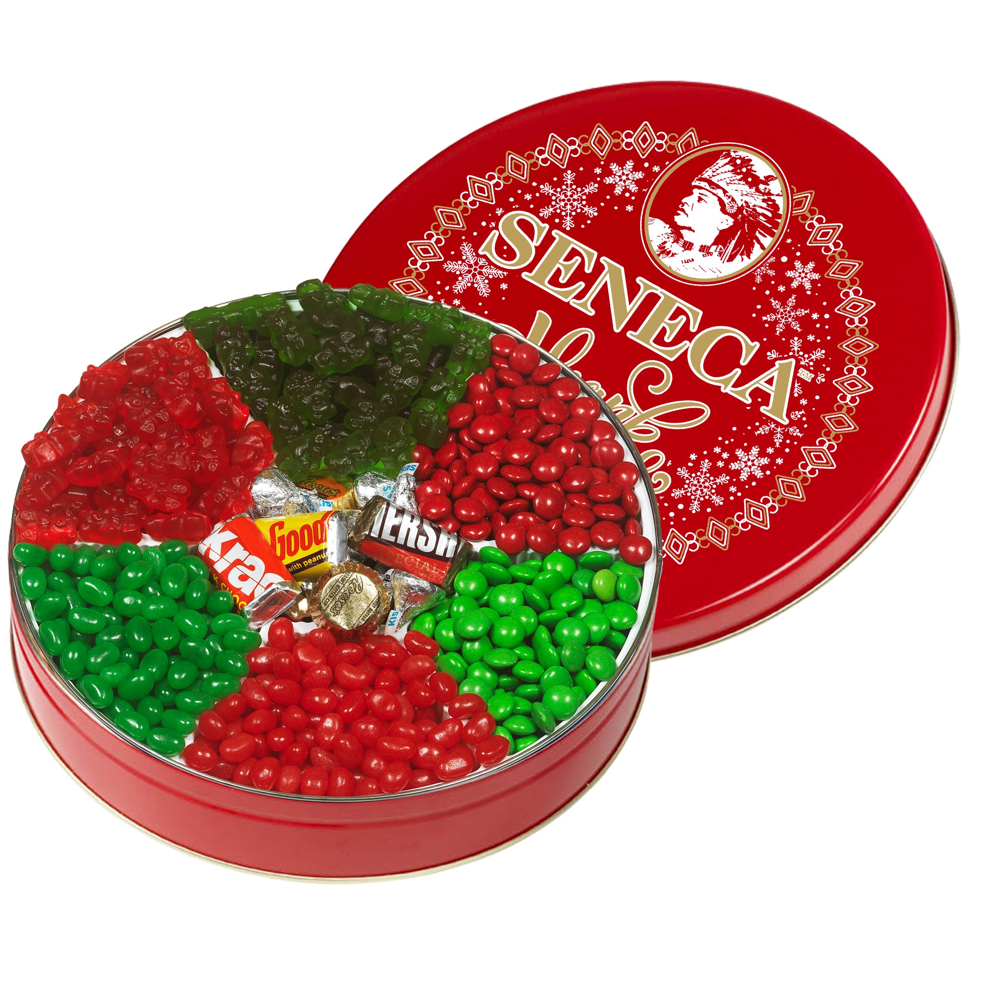 7 Way Holiday Wishes Tin