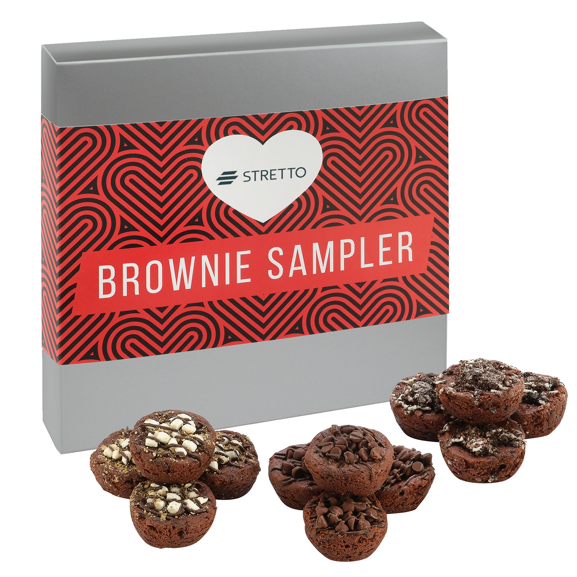 Valentine's Day Brownie Bites Gift Box