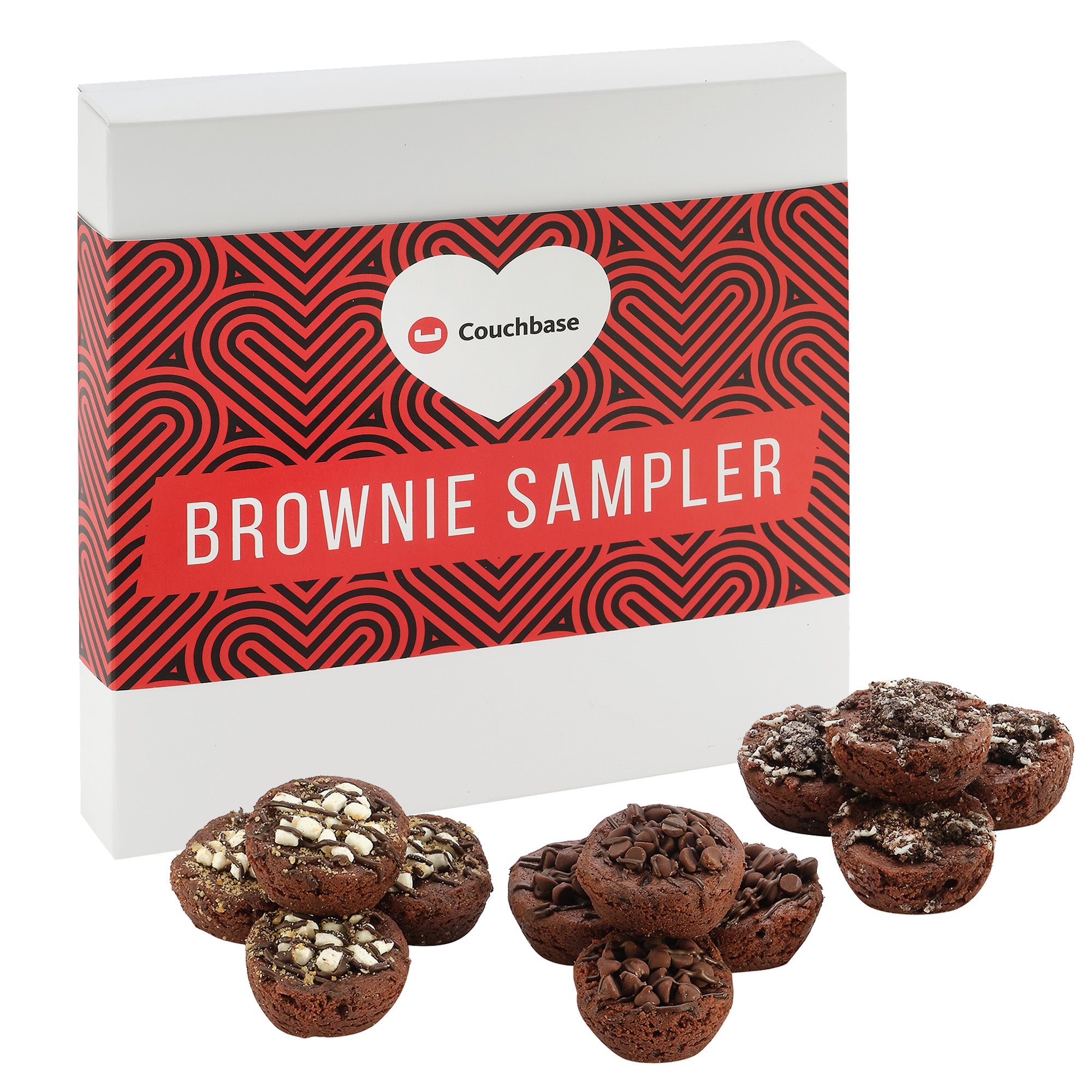 Valentine's Day Brownie Bites Gift Box