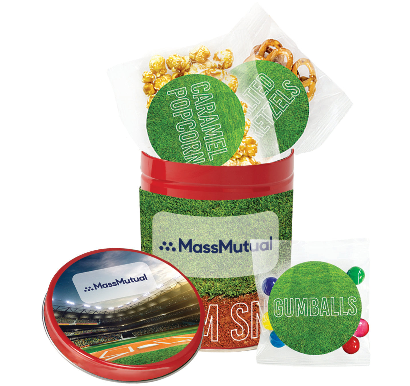 Baseball Crowd Pleaser Concession Tin