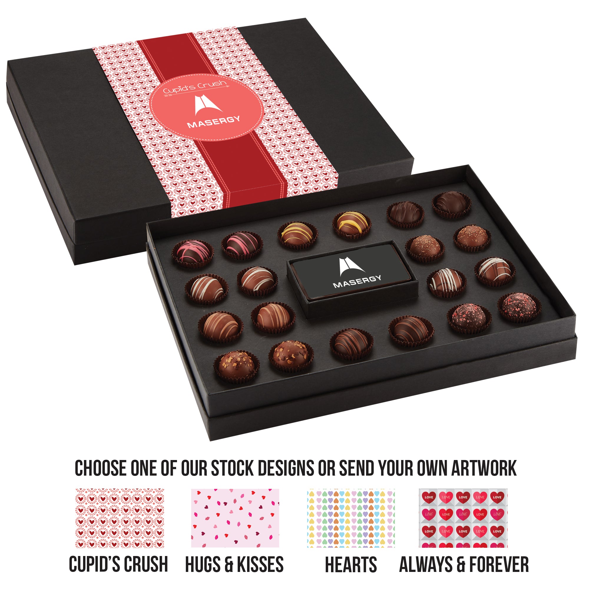 Valentine's 20 Piece Decadent Truffle Box