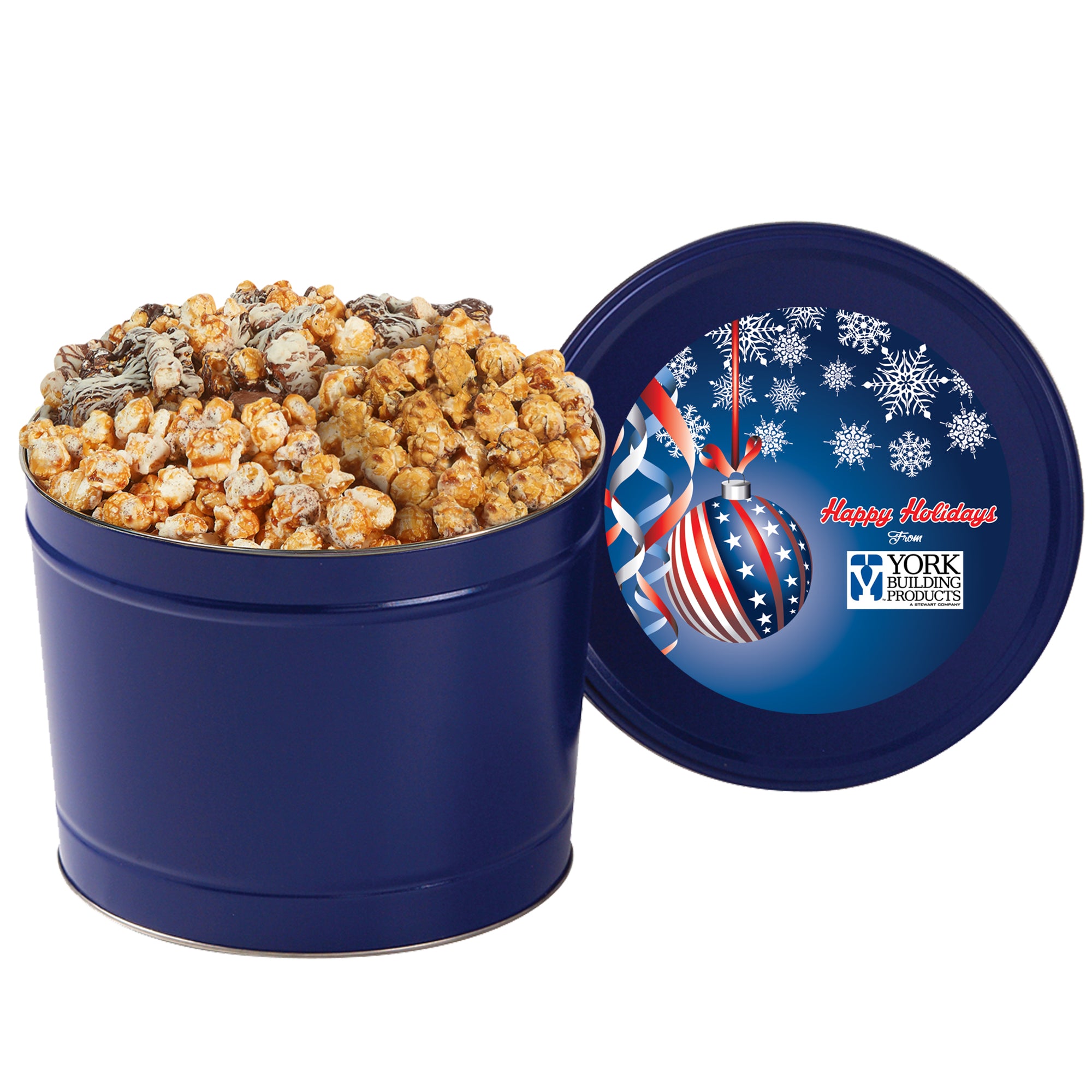 3 Way Gourmet Popcorn Tin