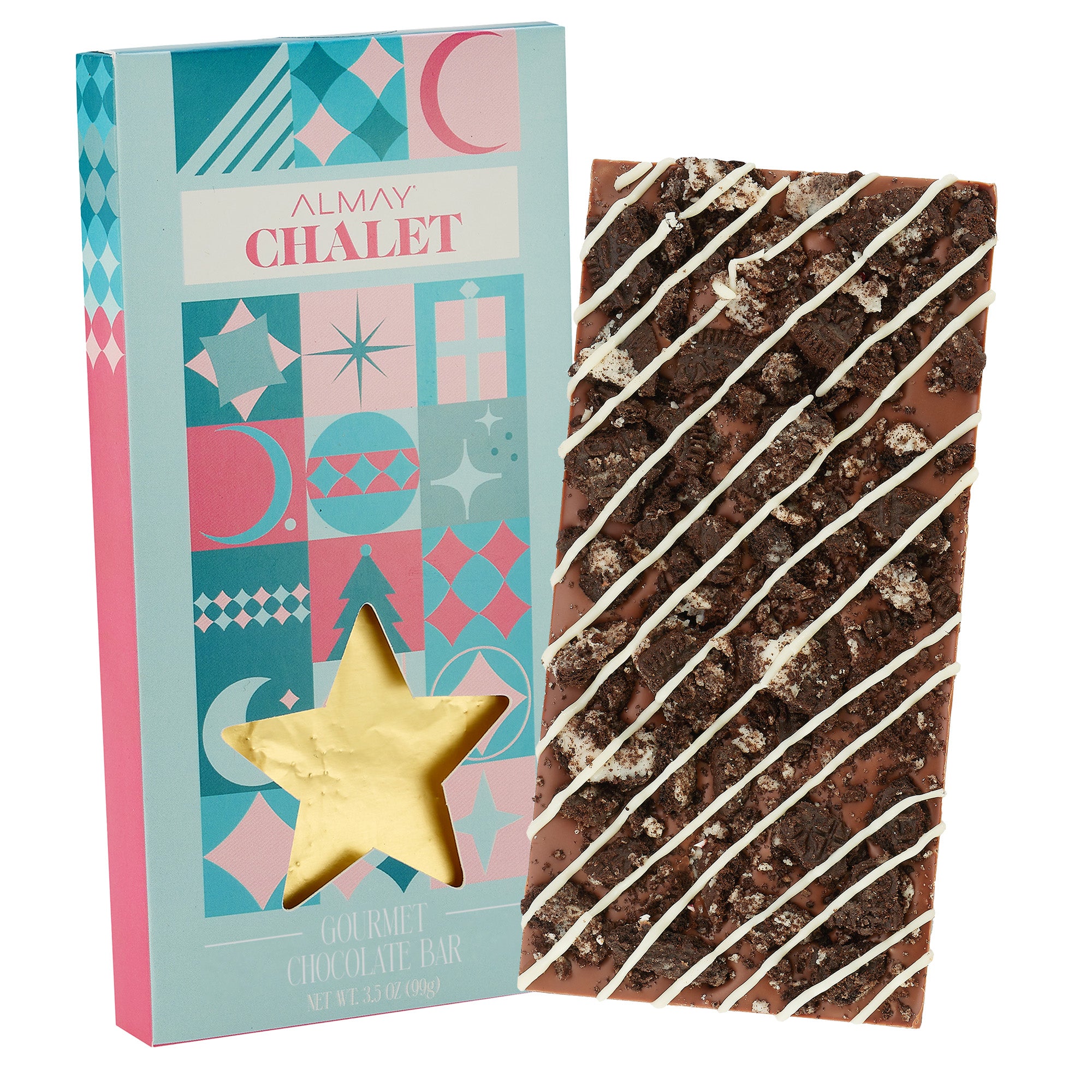 3.5 oz Belgian Chocolate in Window Box