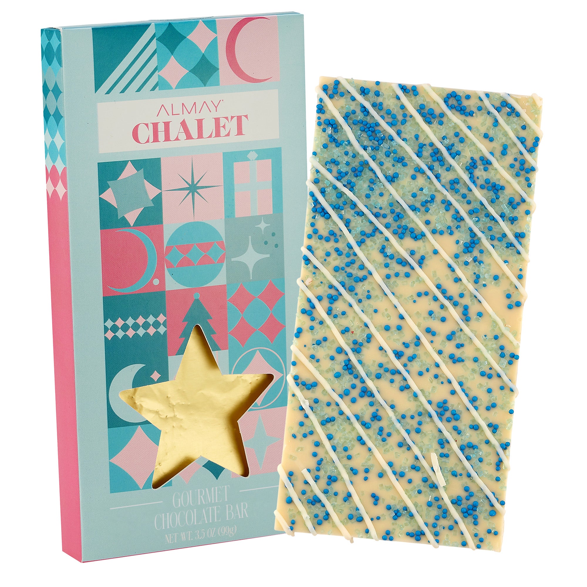 3.5 oz Belgian Chocolate in Window Box