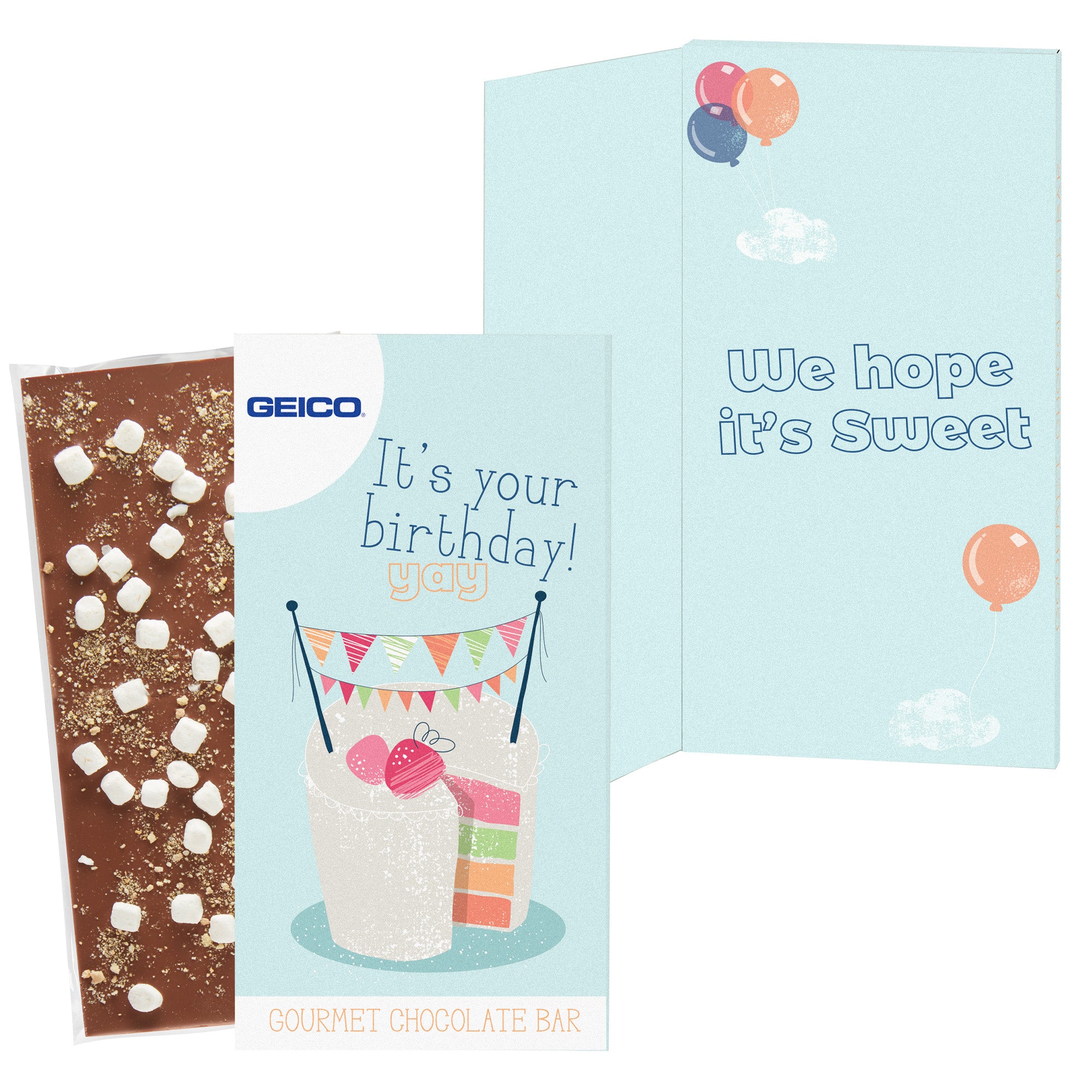 Belgian Chocolate Greeting Card Box