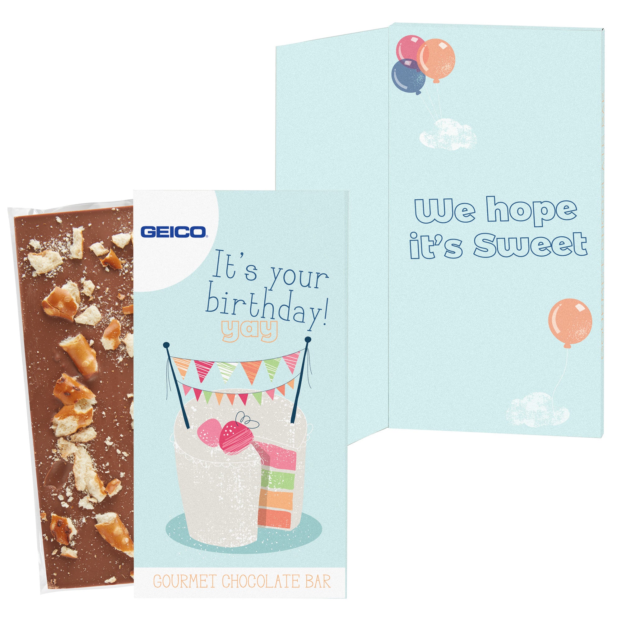 Belgian Chocolate Greeting Card Box