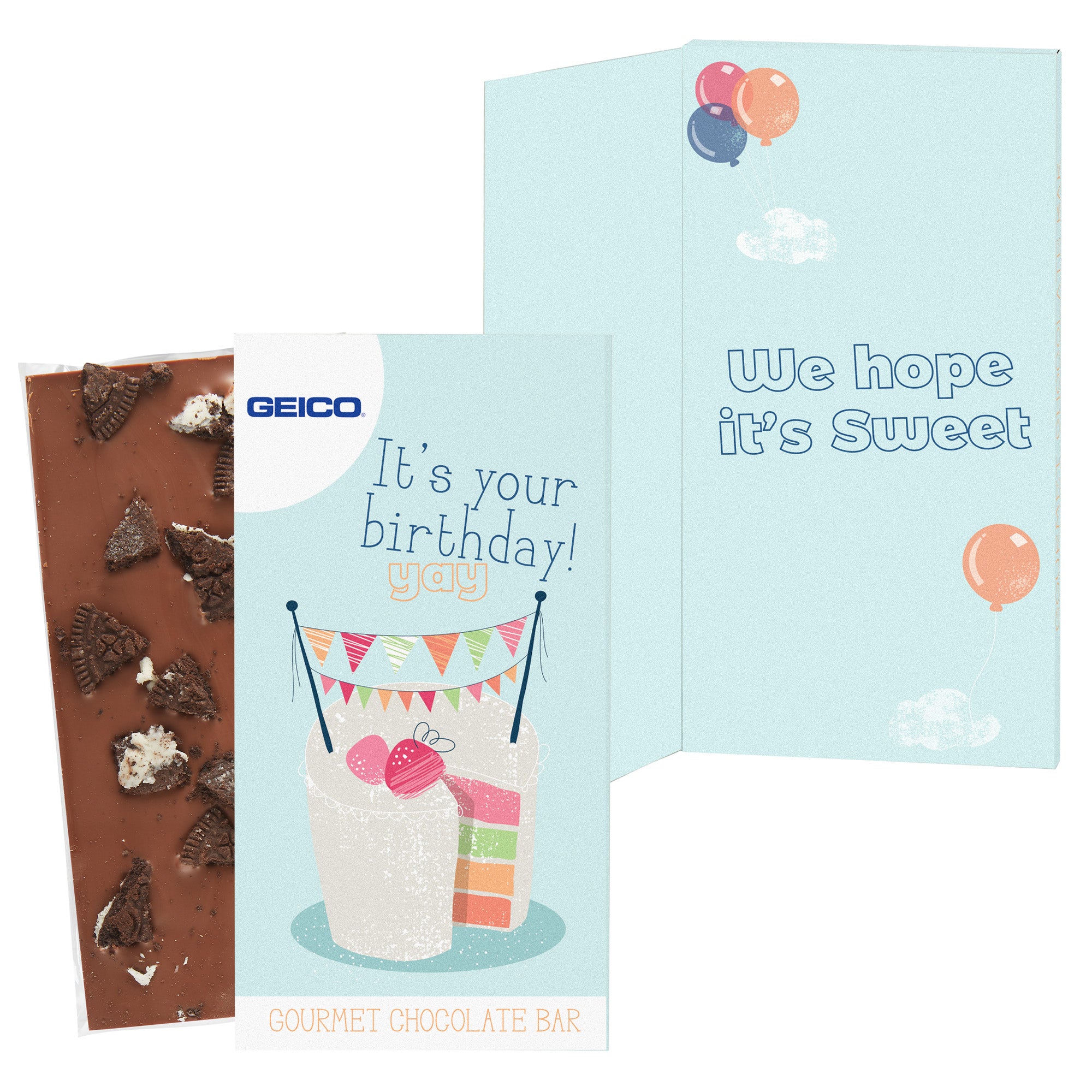 Belgian Chocolate Greeting Card Box