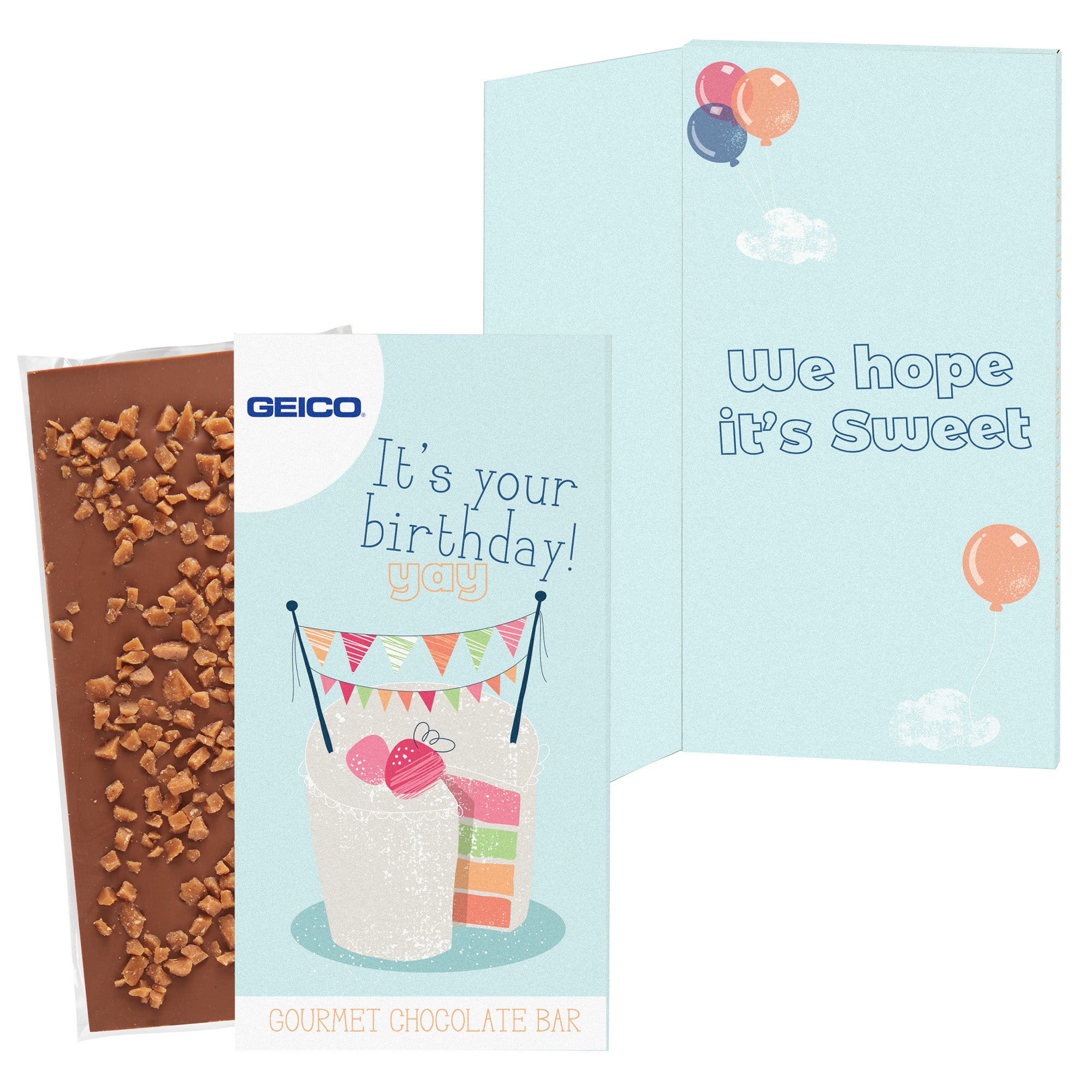 Belgian Chocolate Greeting Card Box