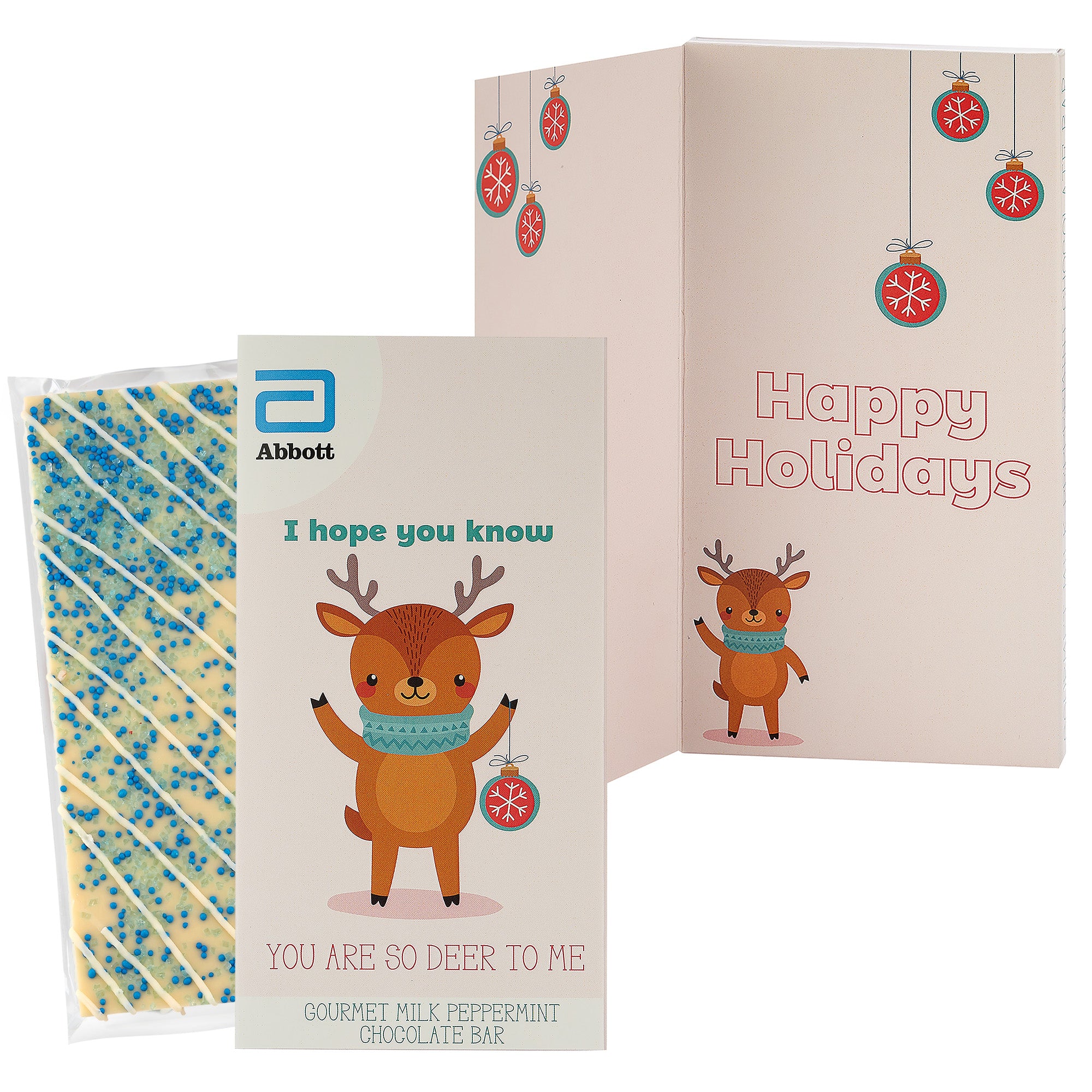 Belgian Chocolate Holiday Greeting Card Box
