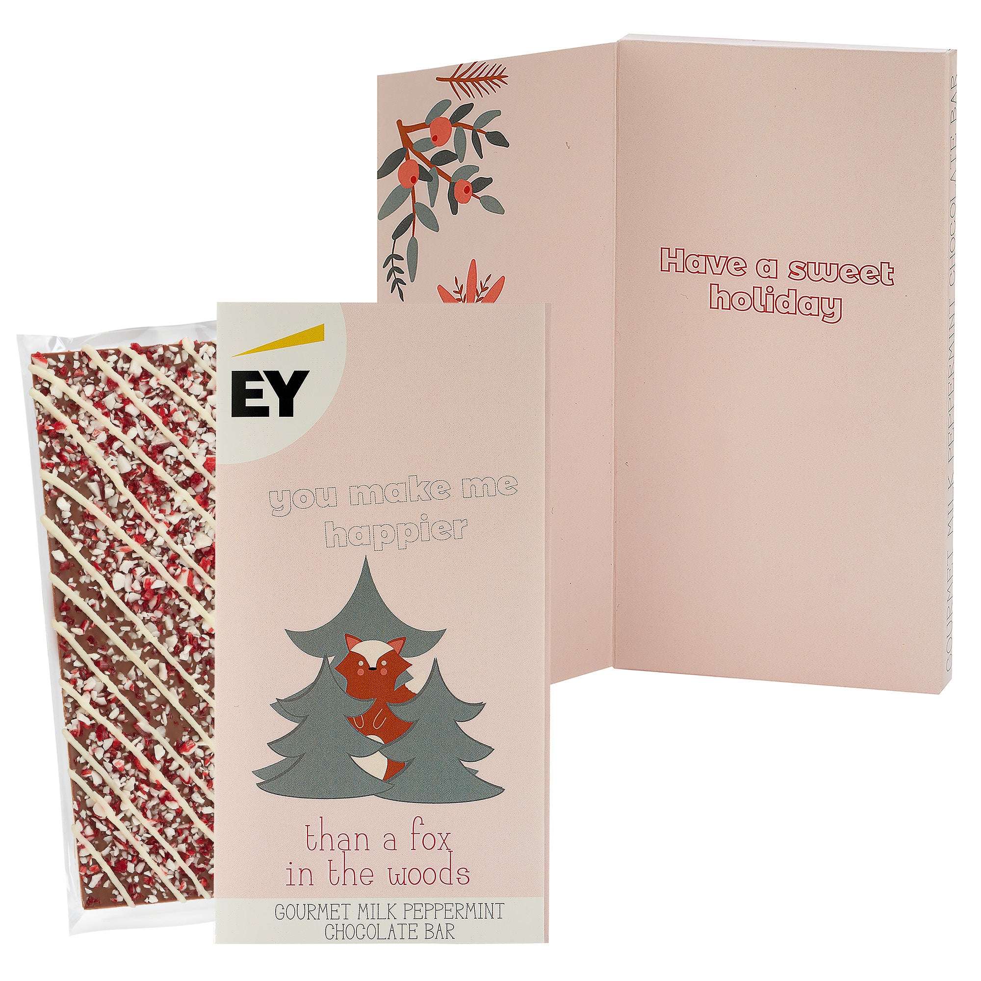 Belgian Chocolate Holiday Greeting Card Box