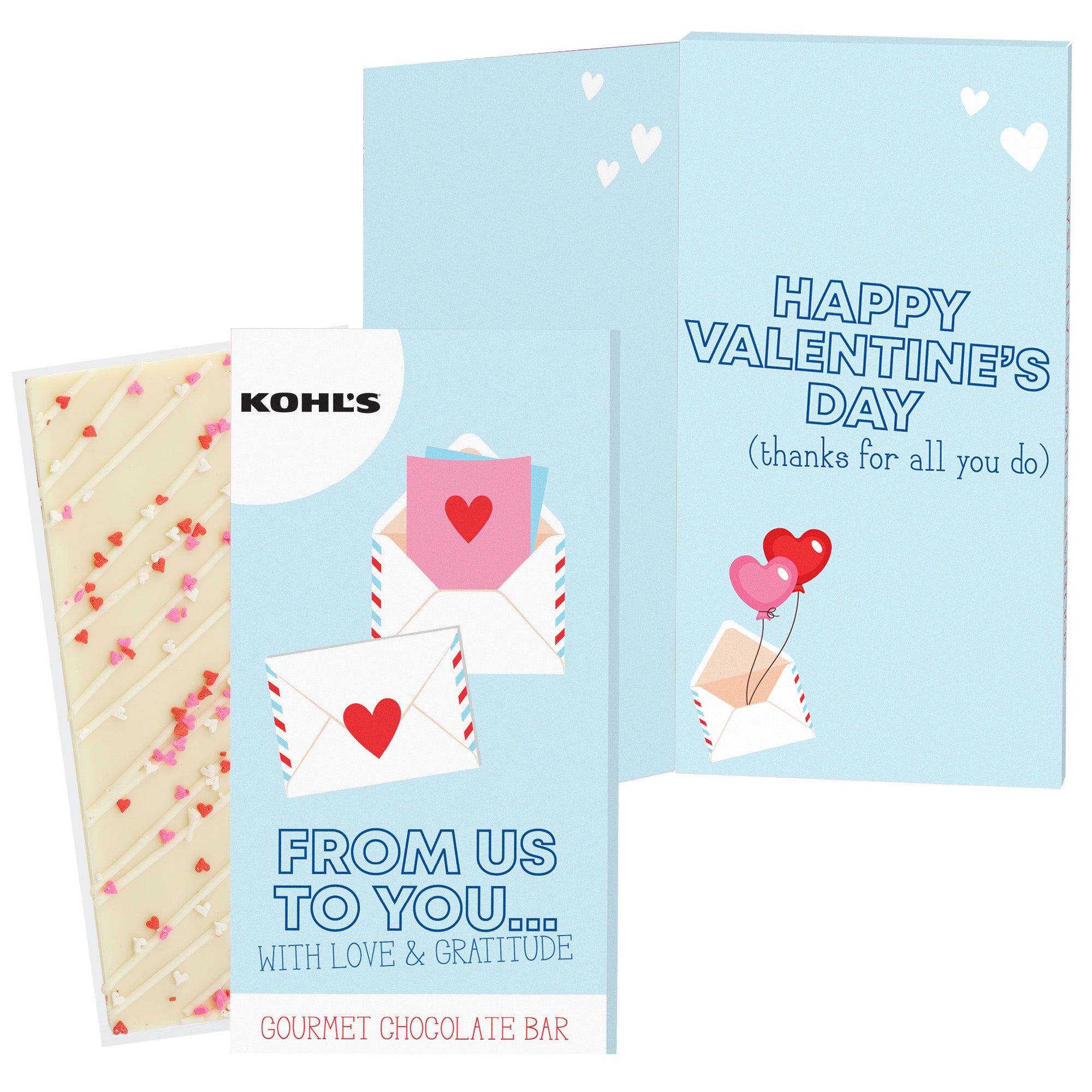 Belgian Chocolate Valentine's Day Greeting Card Box