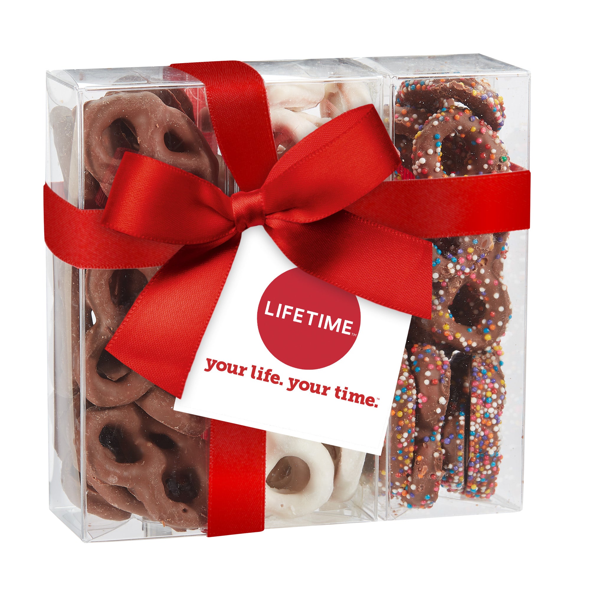3 Way Gourmet Gift chocolate pretzel mix