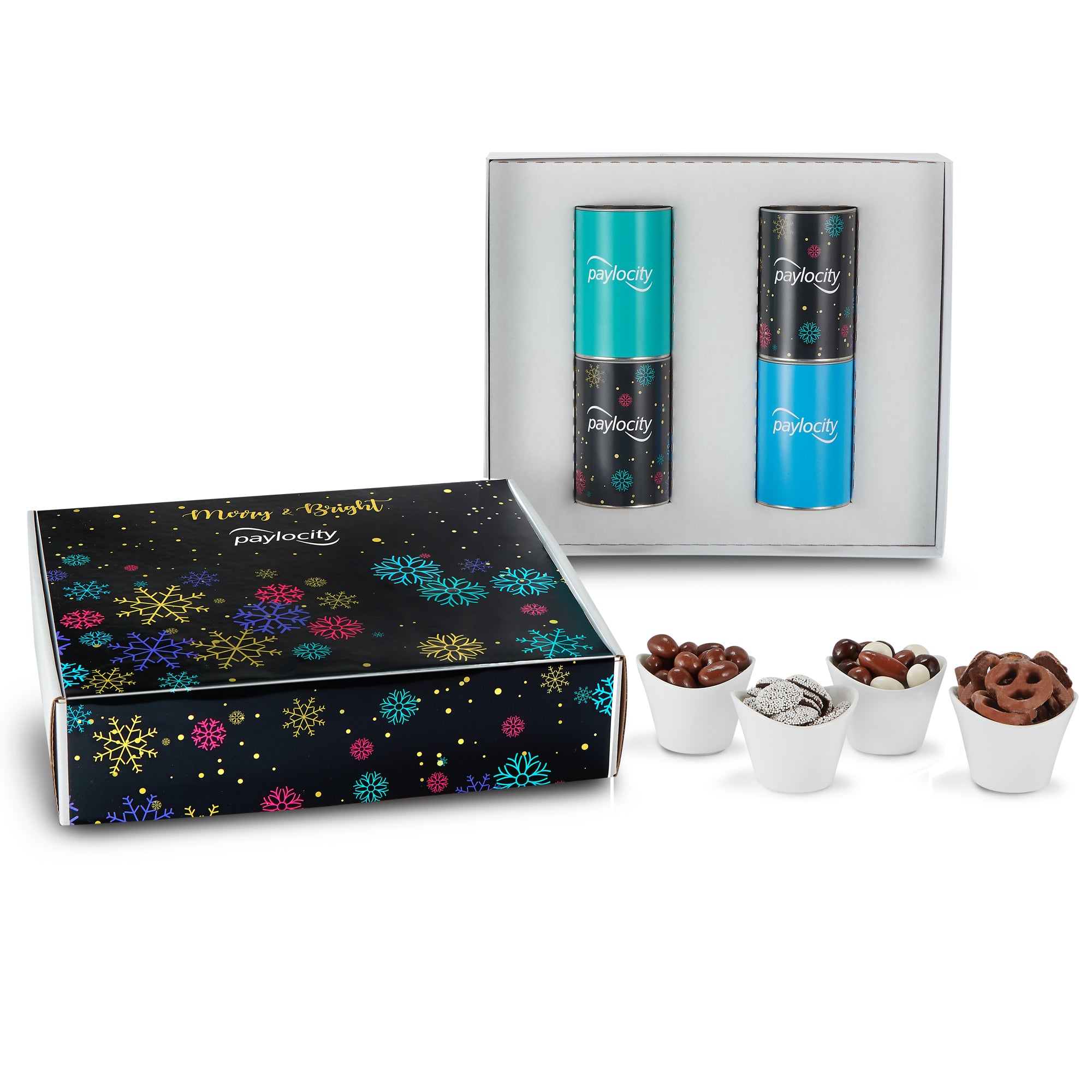 4 Way 4 inch Snack Tube Gift Set - Gift Box