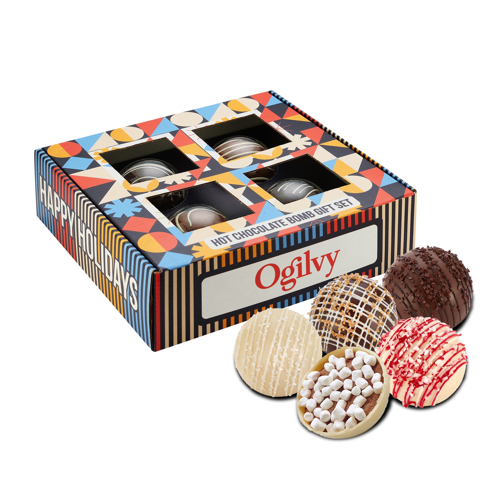 4 Way Mega Hot Chocolate Bomb Gift Set