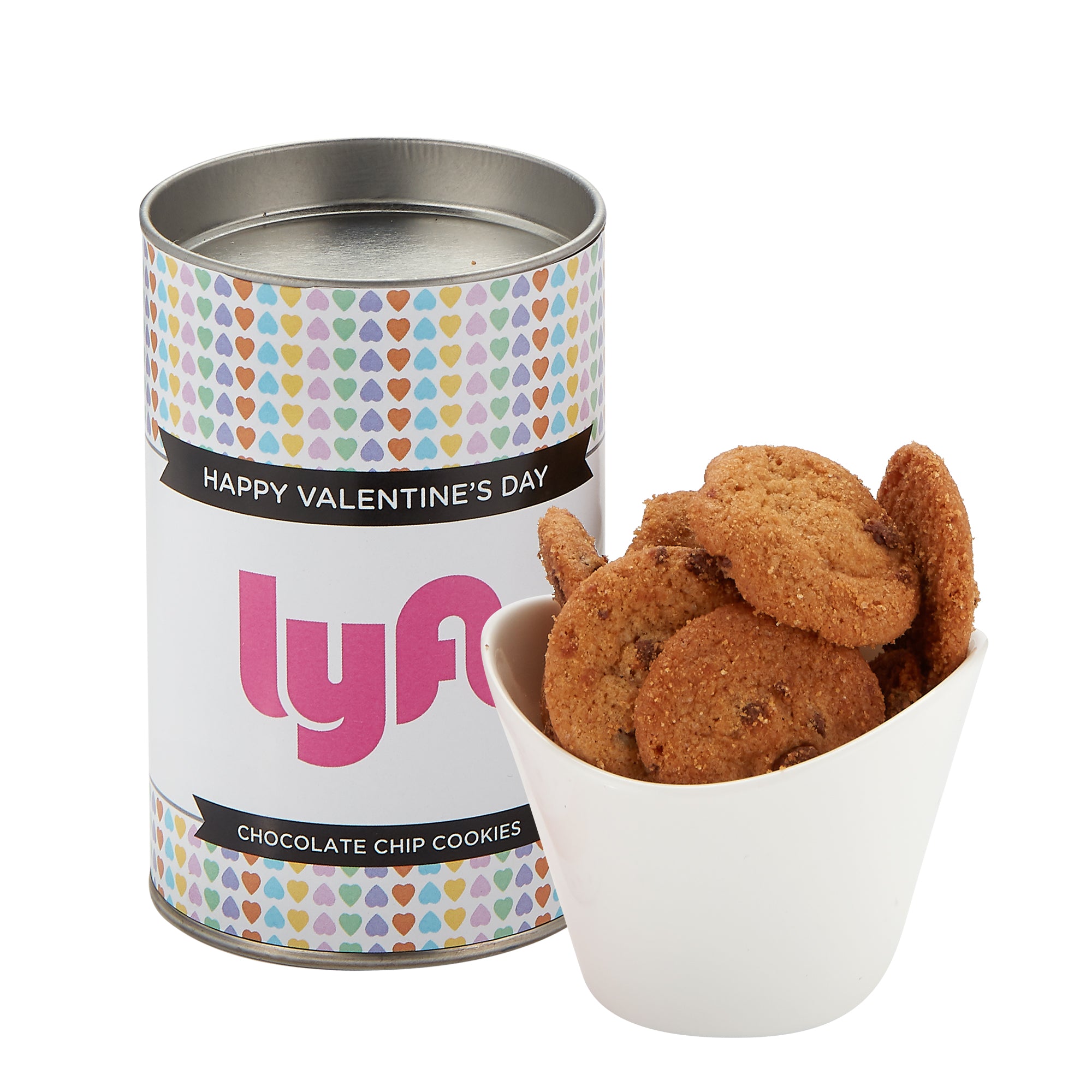 4 inch Valentine's Day Snack Tubes