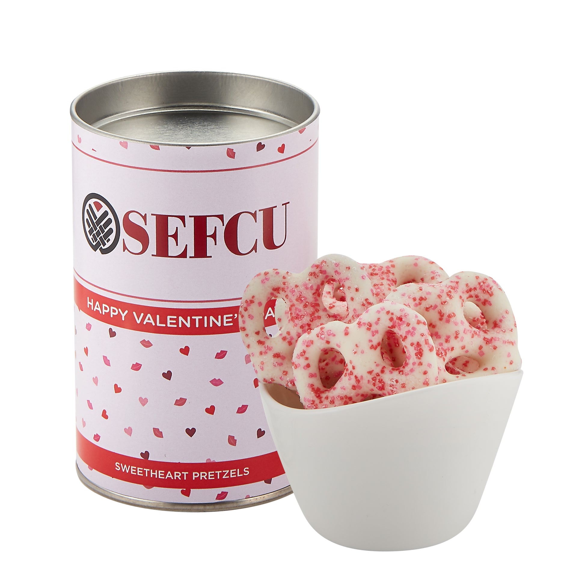 4 inch Valentine's Day Snack Tubes