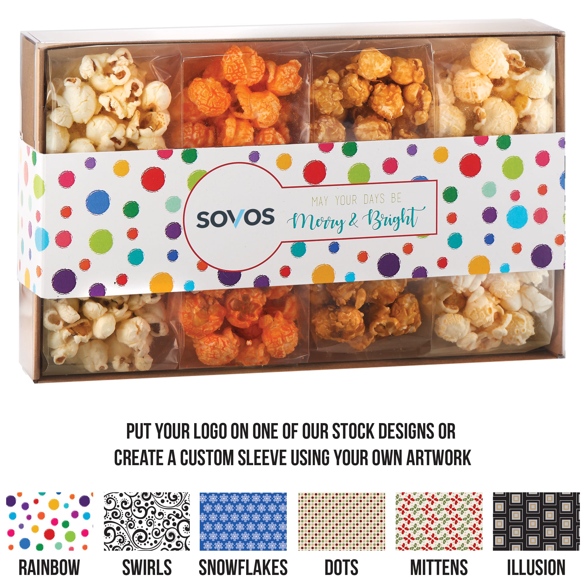 4 Way Contemporary Popcorn Gift Box – MIDNITE SNAX