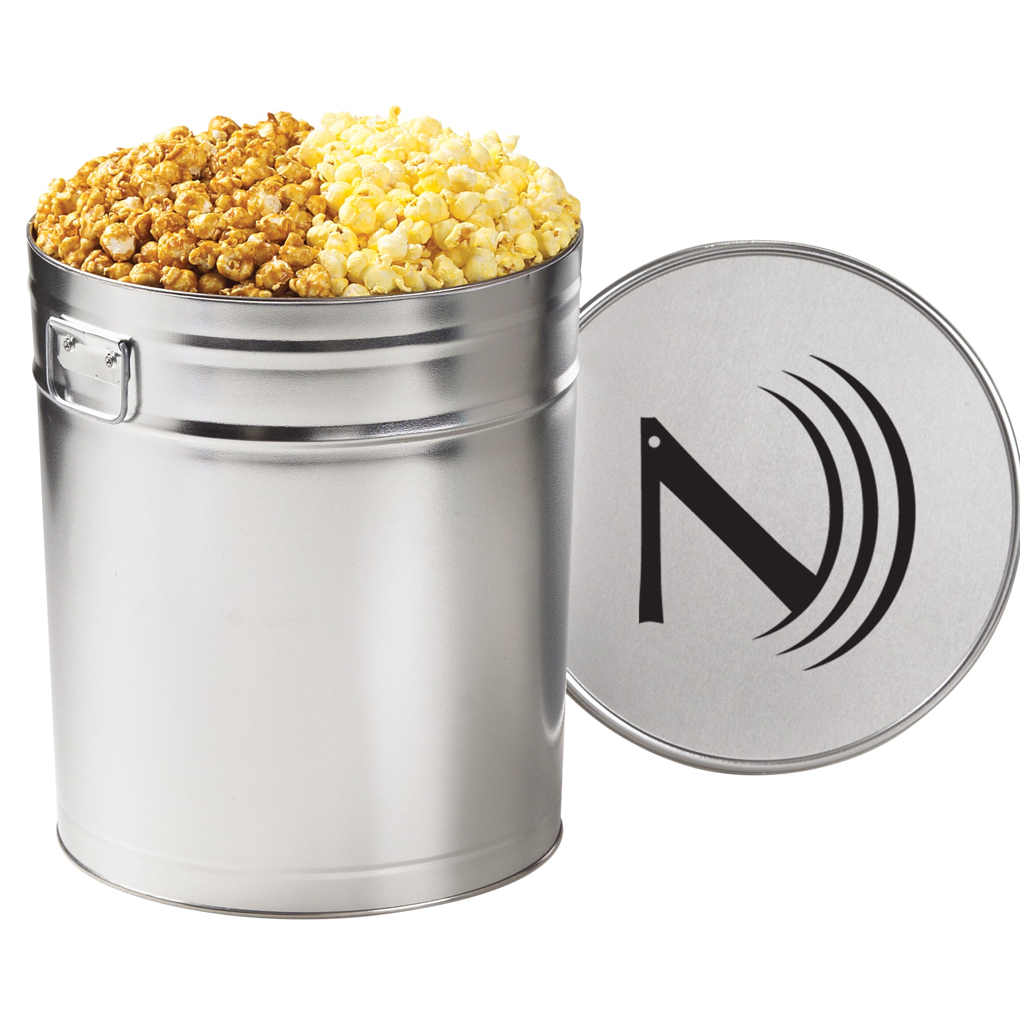 2 Way Popcorn Tin