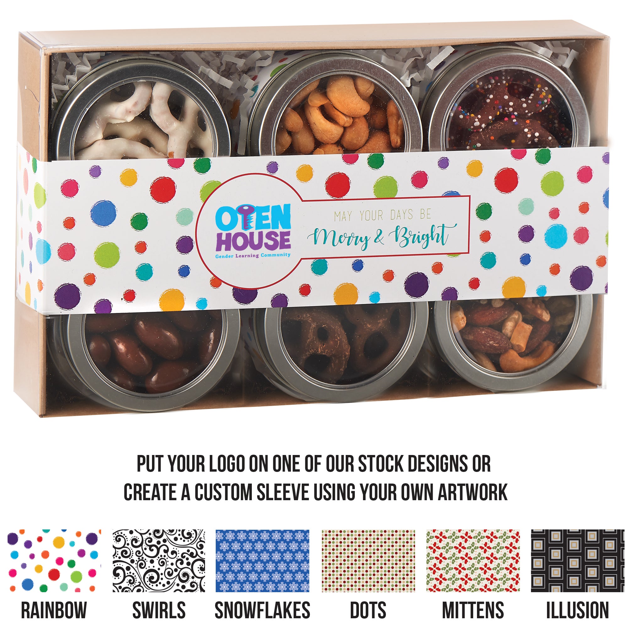 6 Way Gift Tin Set