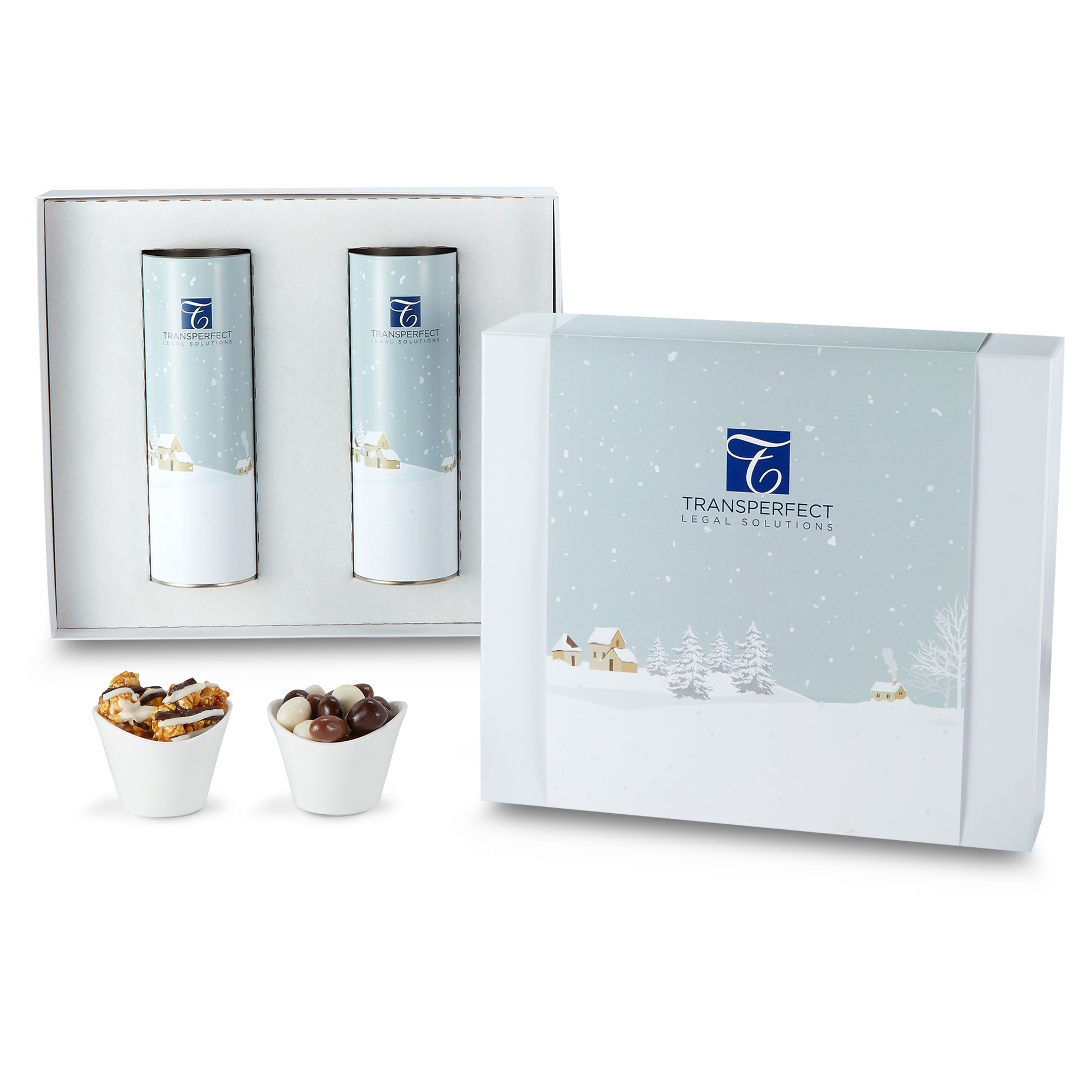 2 Way 8 inch Snack Tube Gift Set - Gift Box