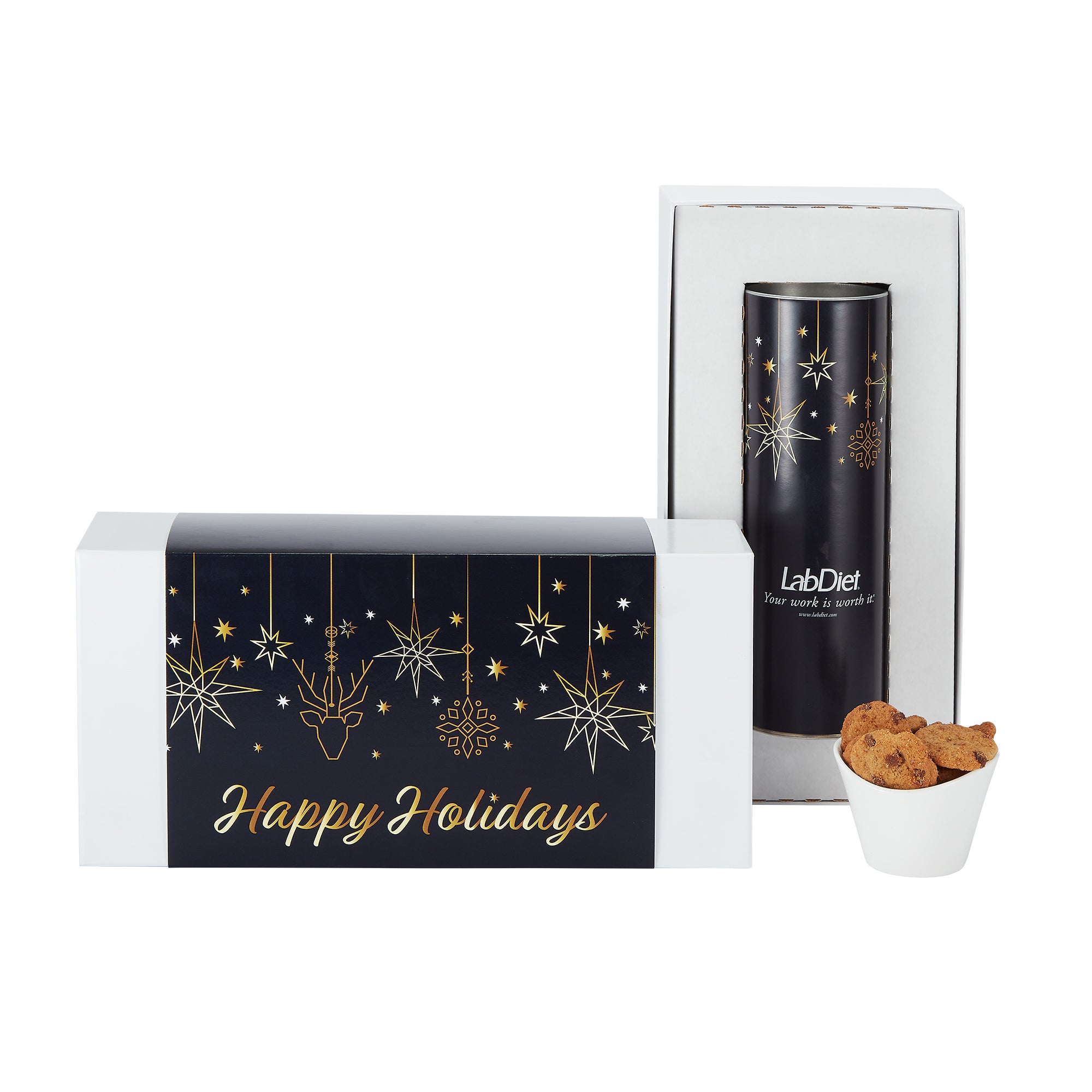 8 inch Single Snack Tube Gift Set - Gift Box
