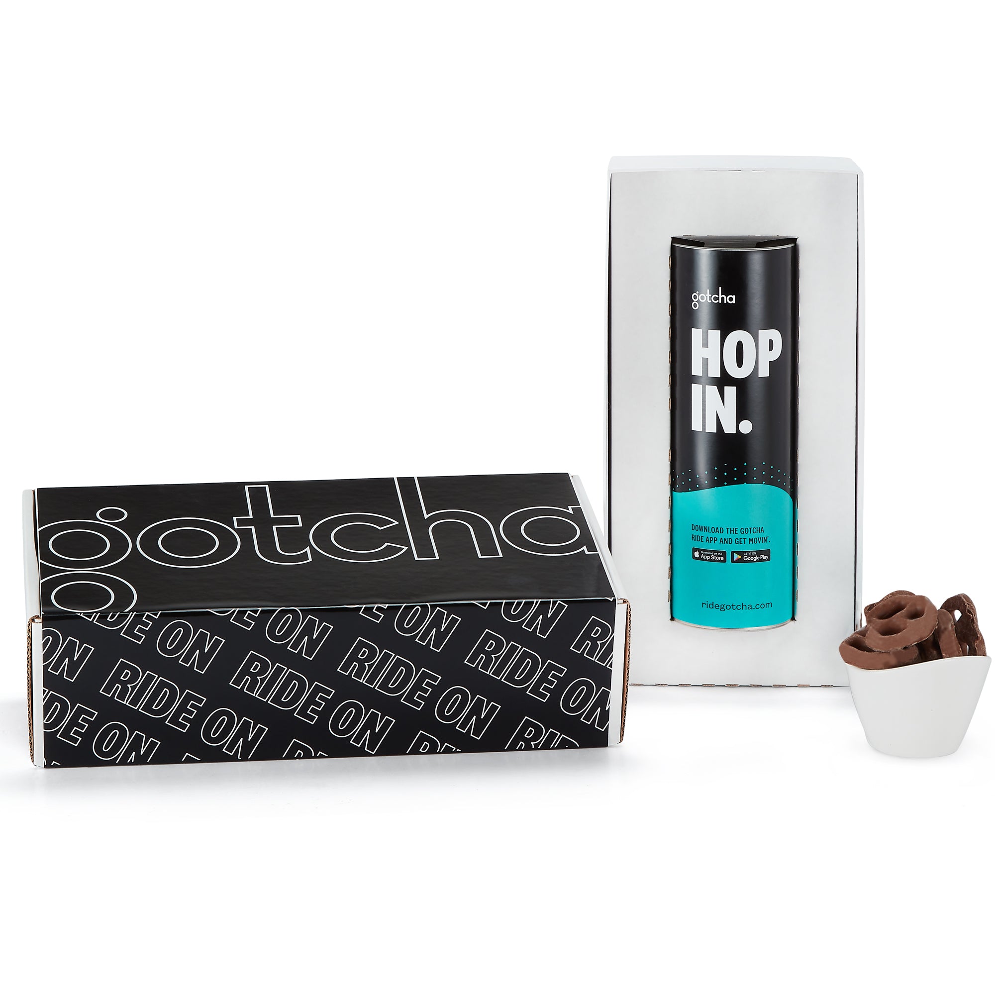 8 inch Single Snack Tube Gift Set - Gift Box