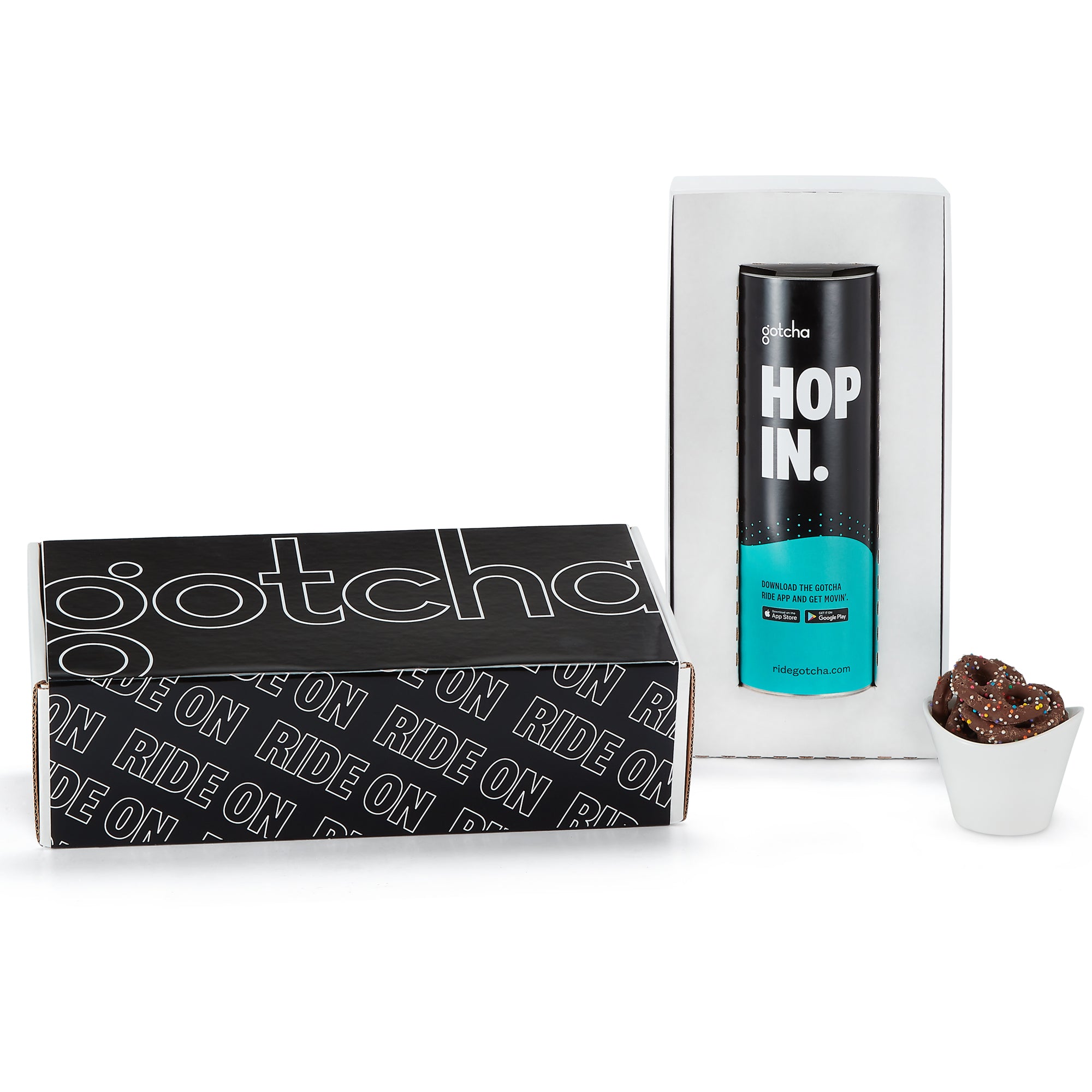 8 inch Single Snack Tube Gift Set - Gift Box