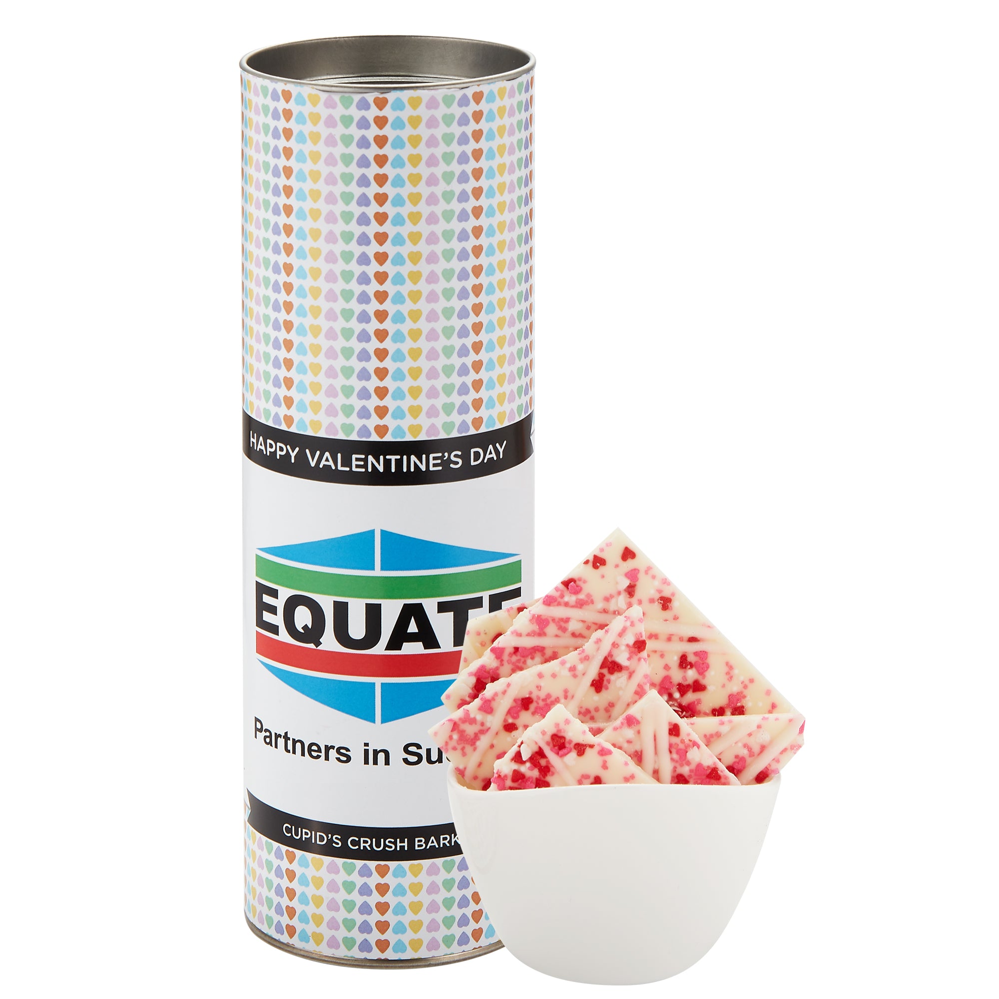 8 inch Valentine's Day Snack Tube