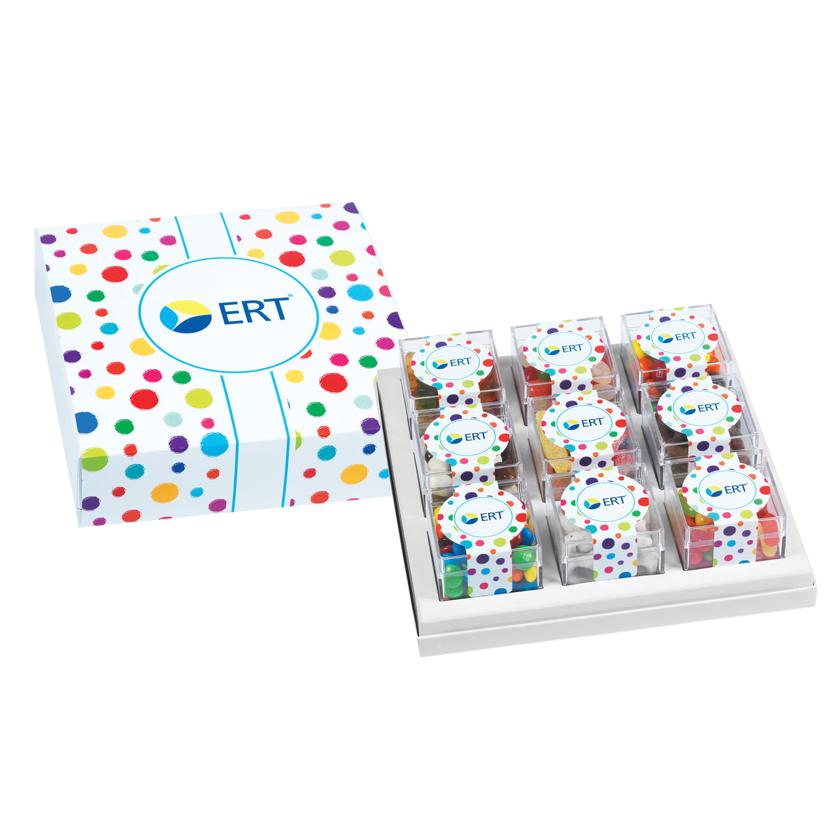 Cube Collection Box Luxury Candy Cube Gift Box (9 Cube) | Gourmet Candy Gifts – MIDNITE SNAX
