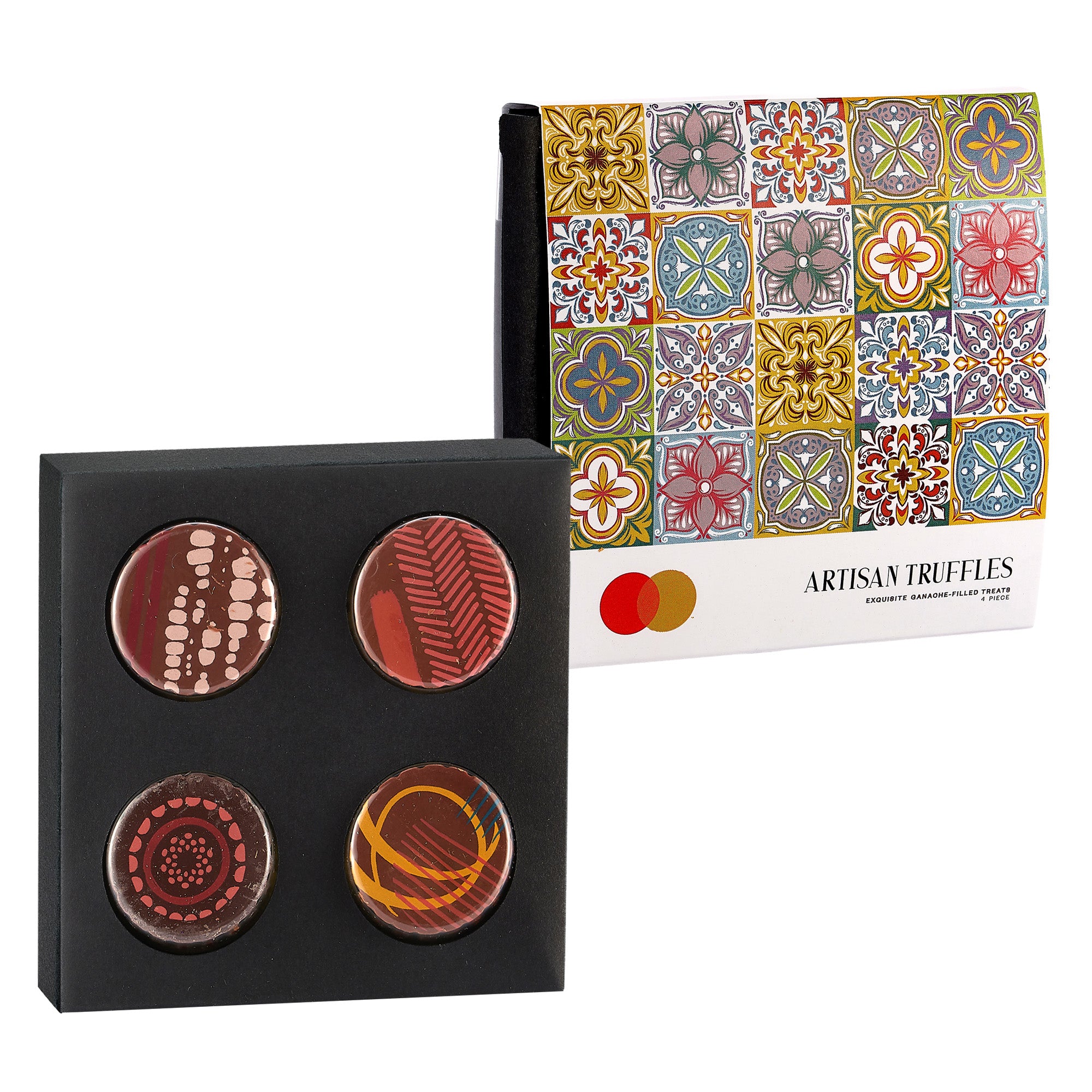 4 Piece Artisan Truffle Box