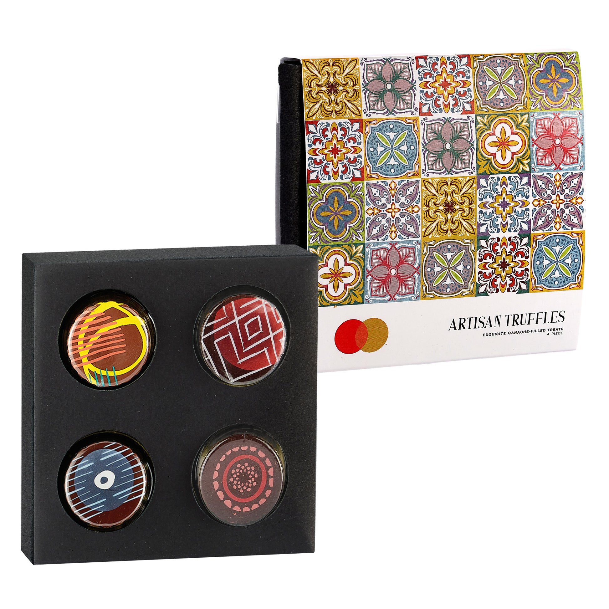 4 Piece Artisan Truffle Box