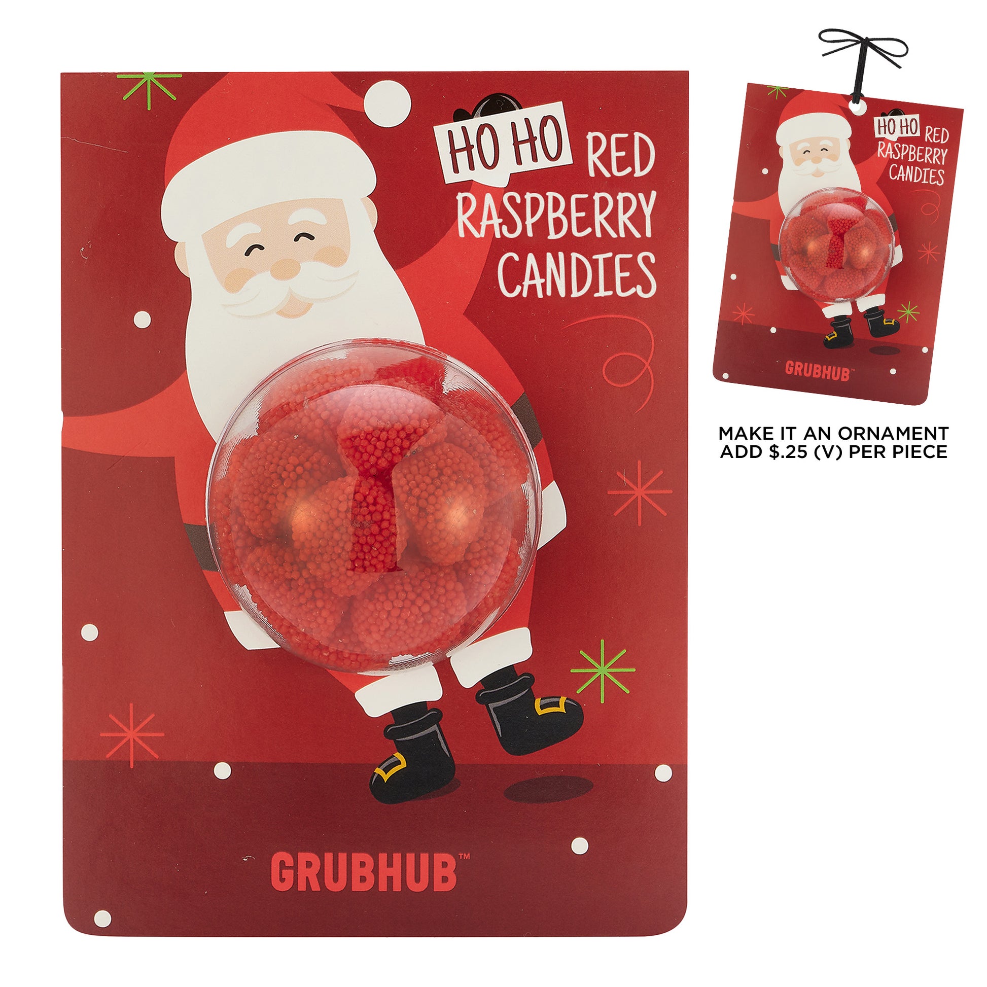 Holiday Billboard Candy Card