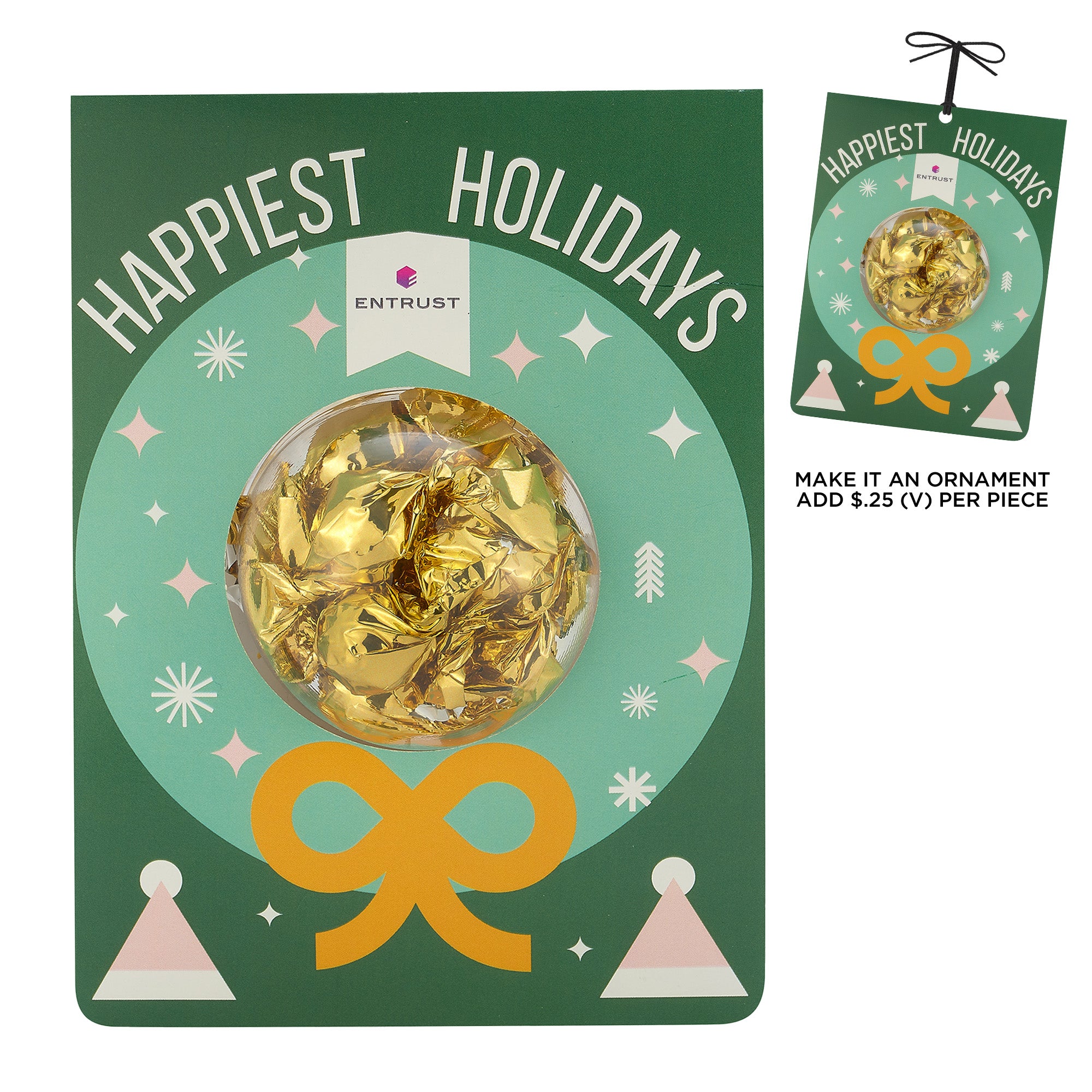 Holiday Billboard Candy Card