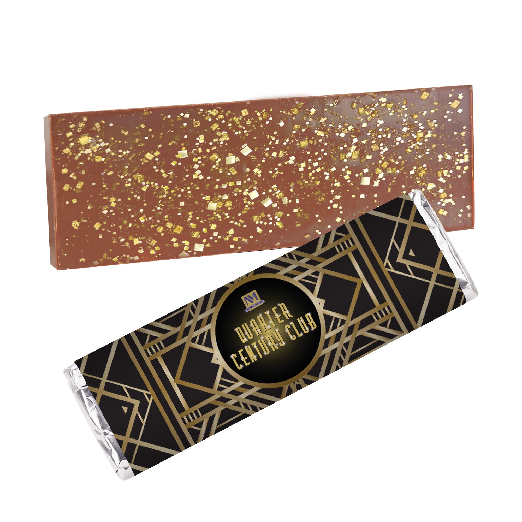 Belgian Chocolate Bar Foil Wrapped (2.25 oz)