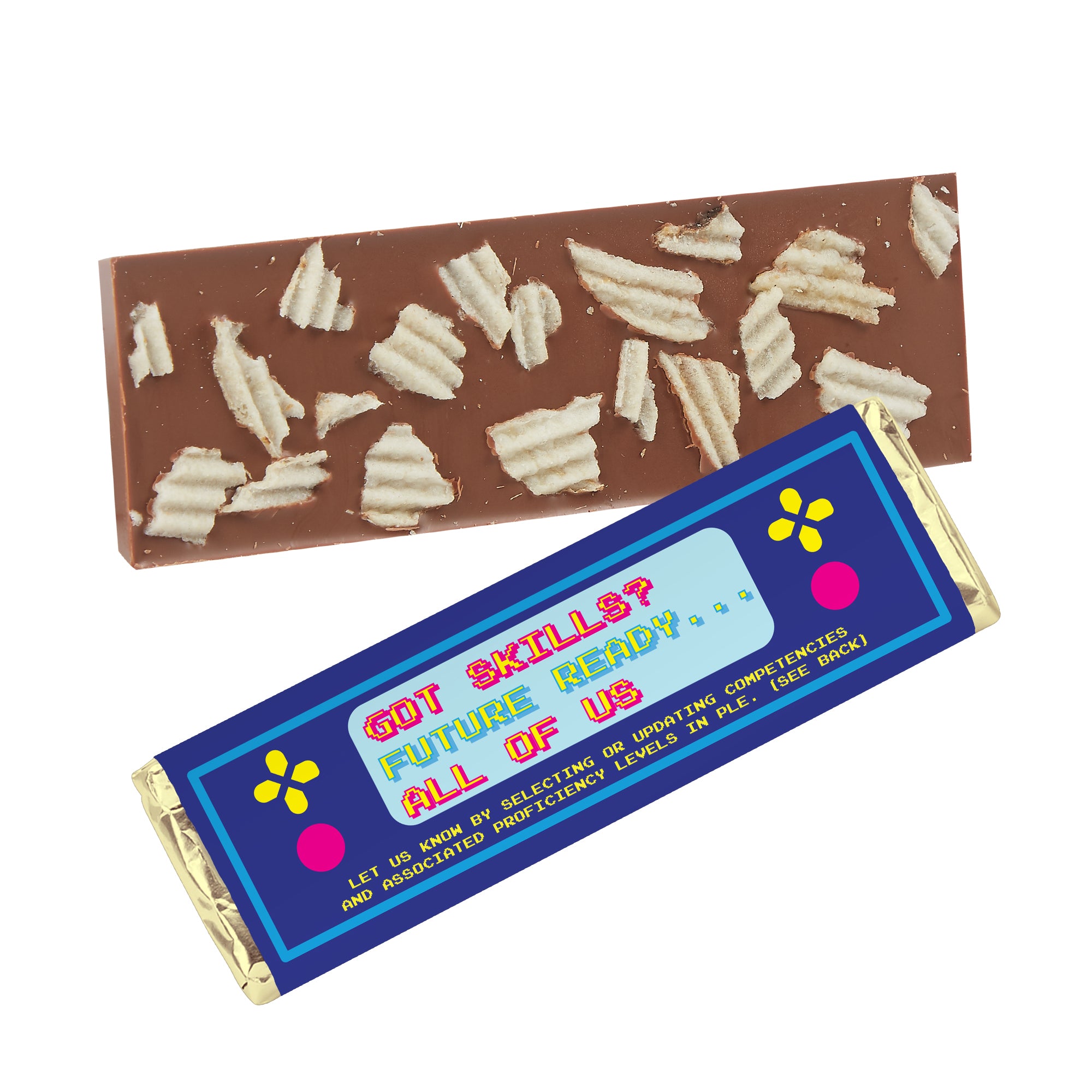 Belgian Chocolate Bar Foil Wrapped (2.25 oz)