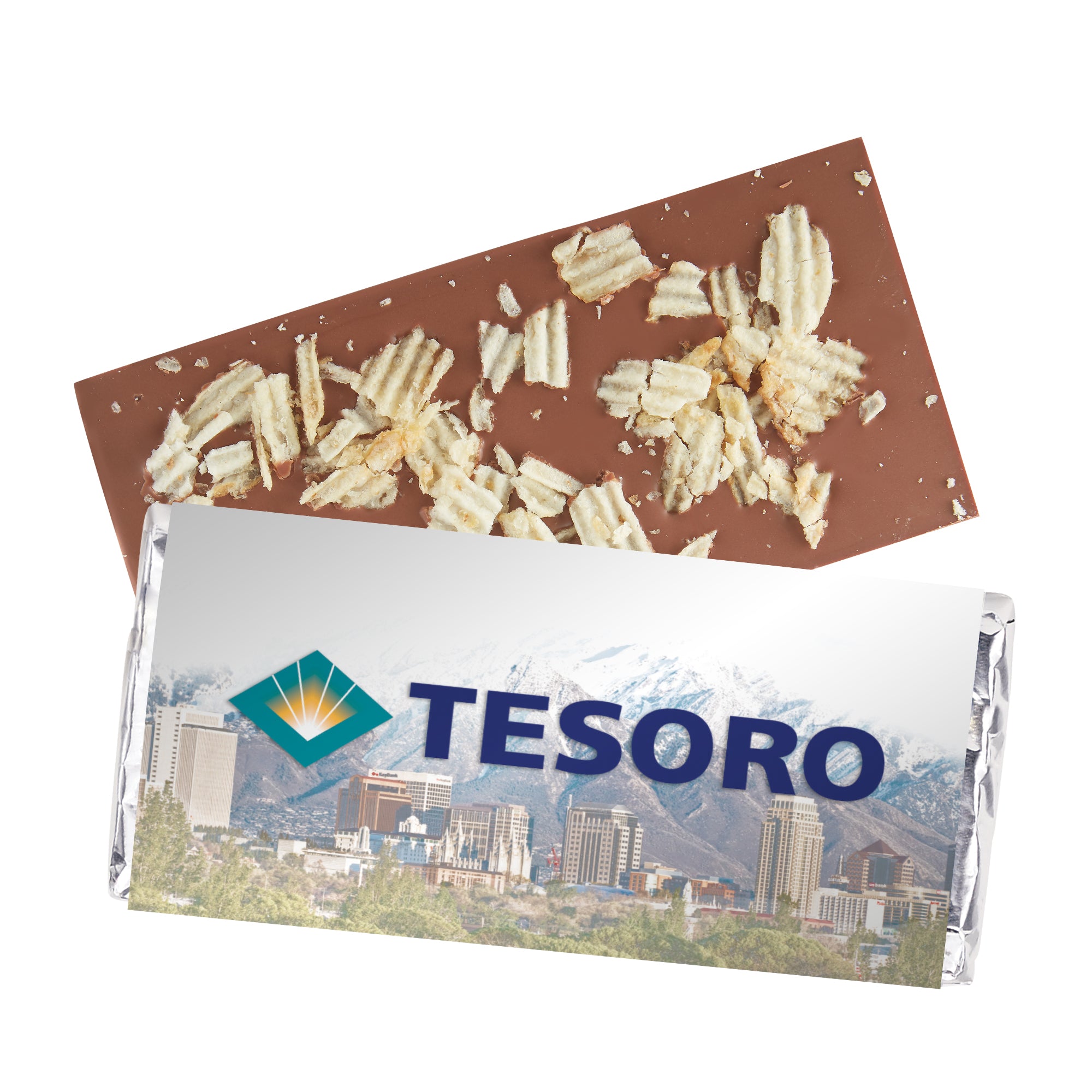 Belgian Chocolate Bar Foil Wrapped - 3.5 oz