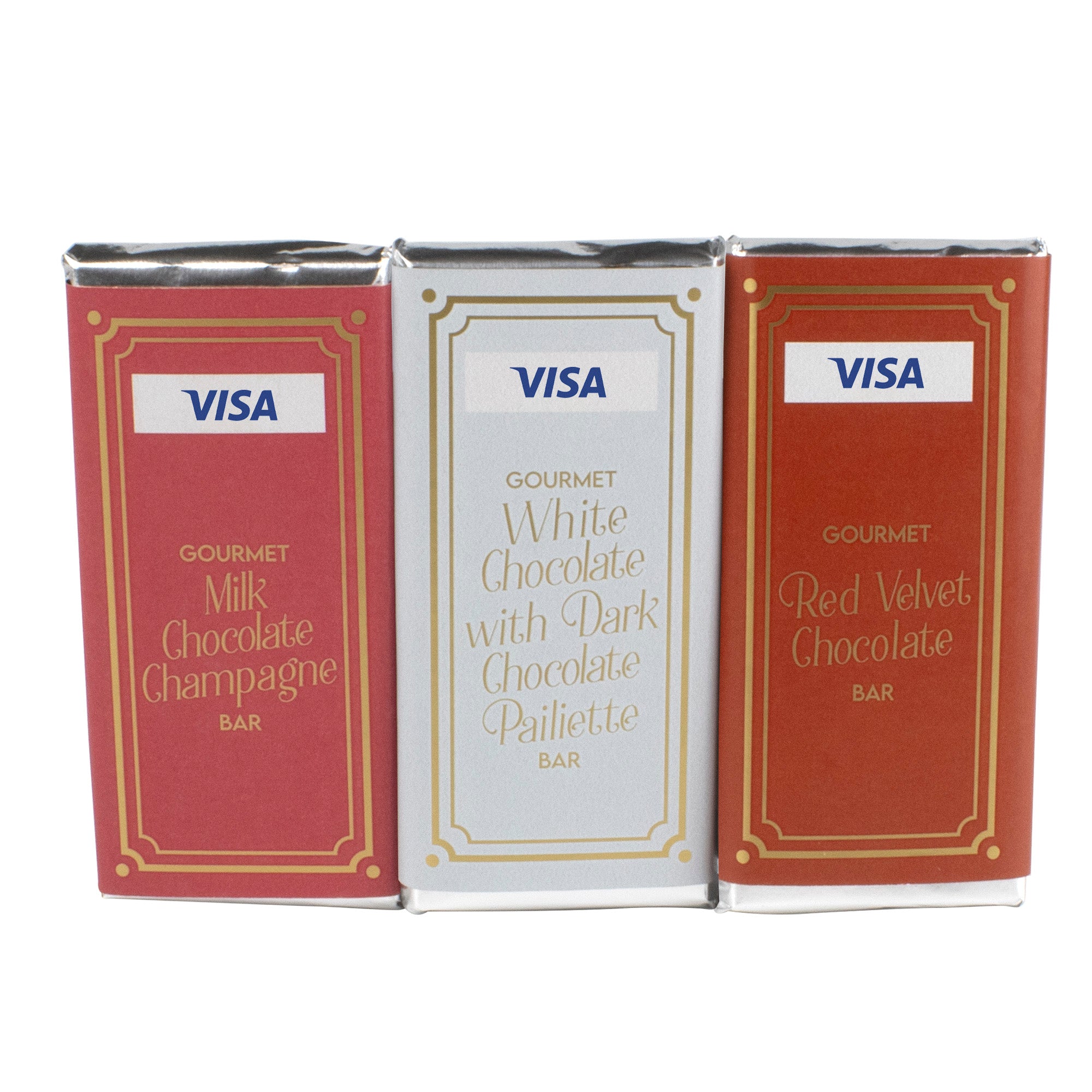 Luxe 1 oz Belgian Chocolate Bar Gift Pack