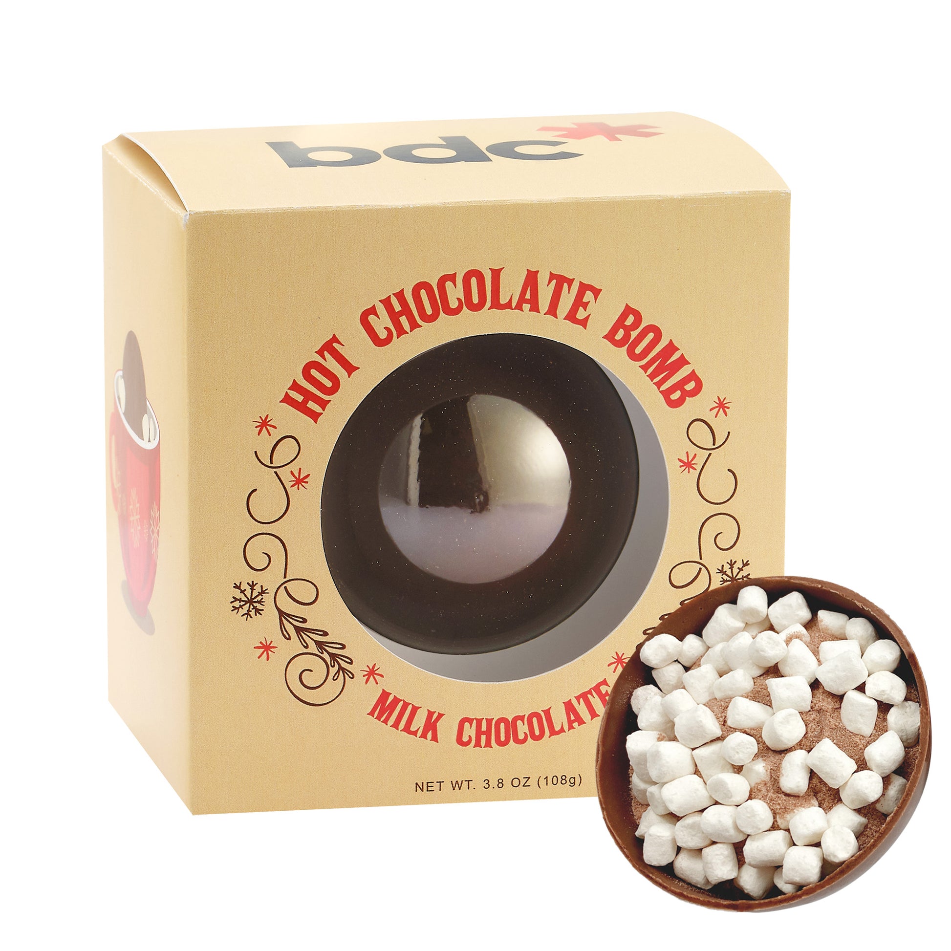 Hot Chocolate Bomb in Window Box