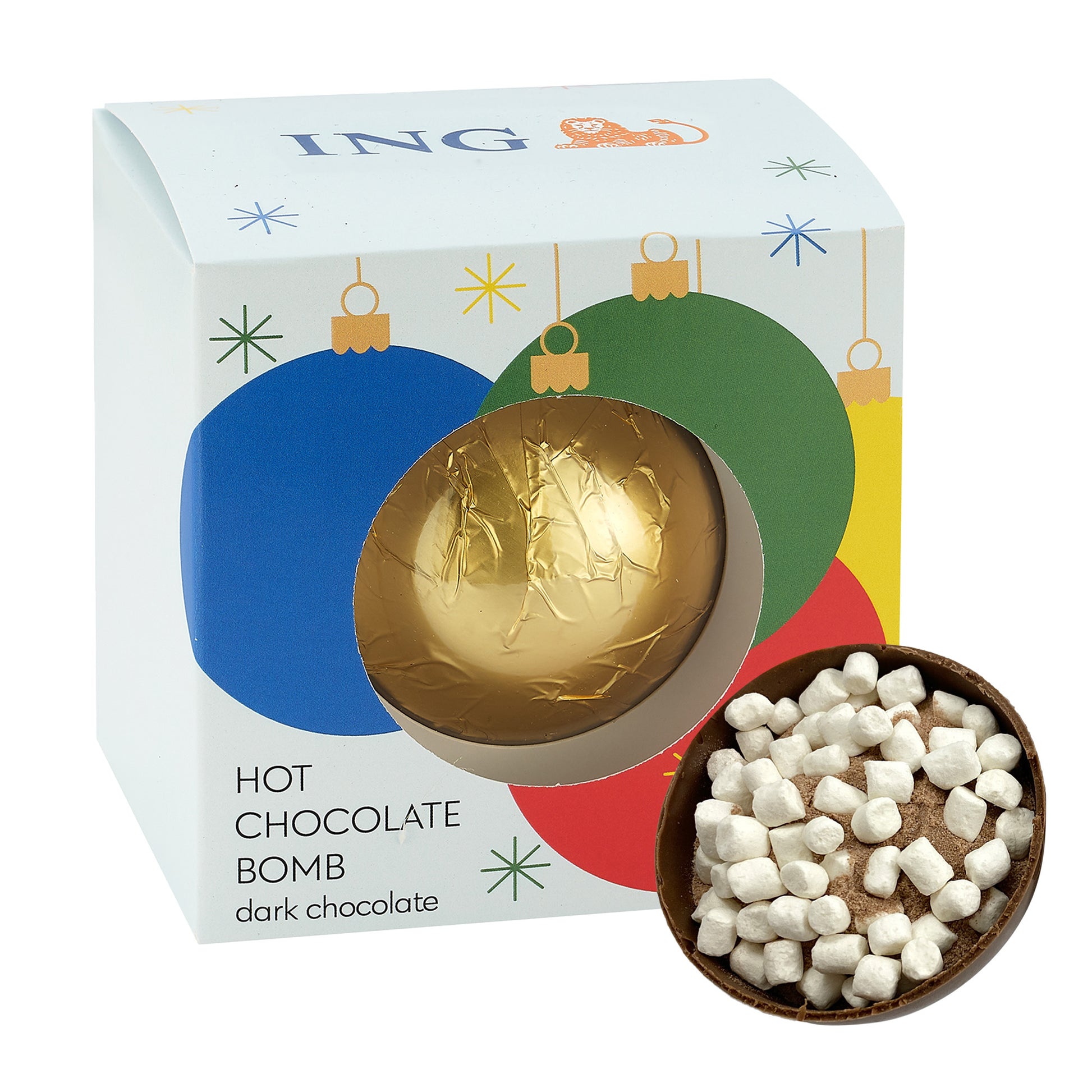 Hot Chocolate Bomb in Window Box