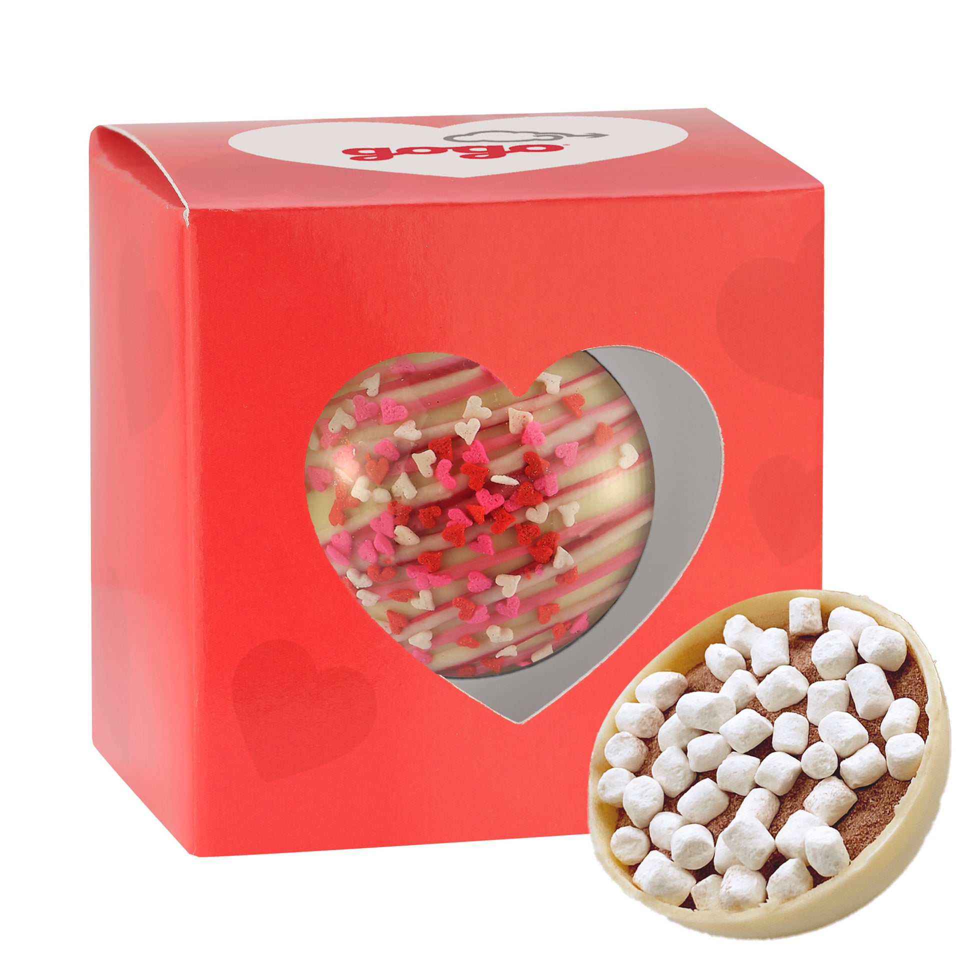 You're The Bomb Window Box Valentine's Classic White Chocolate