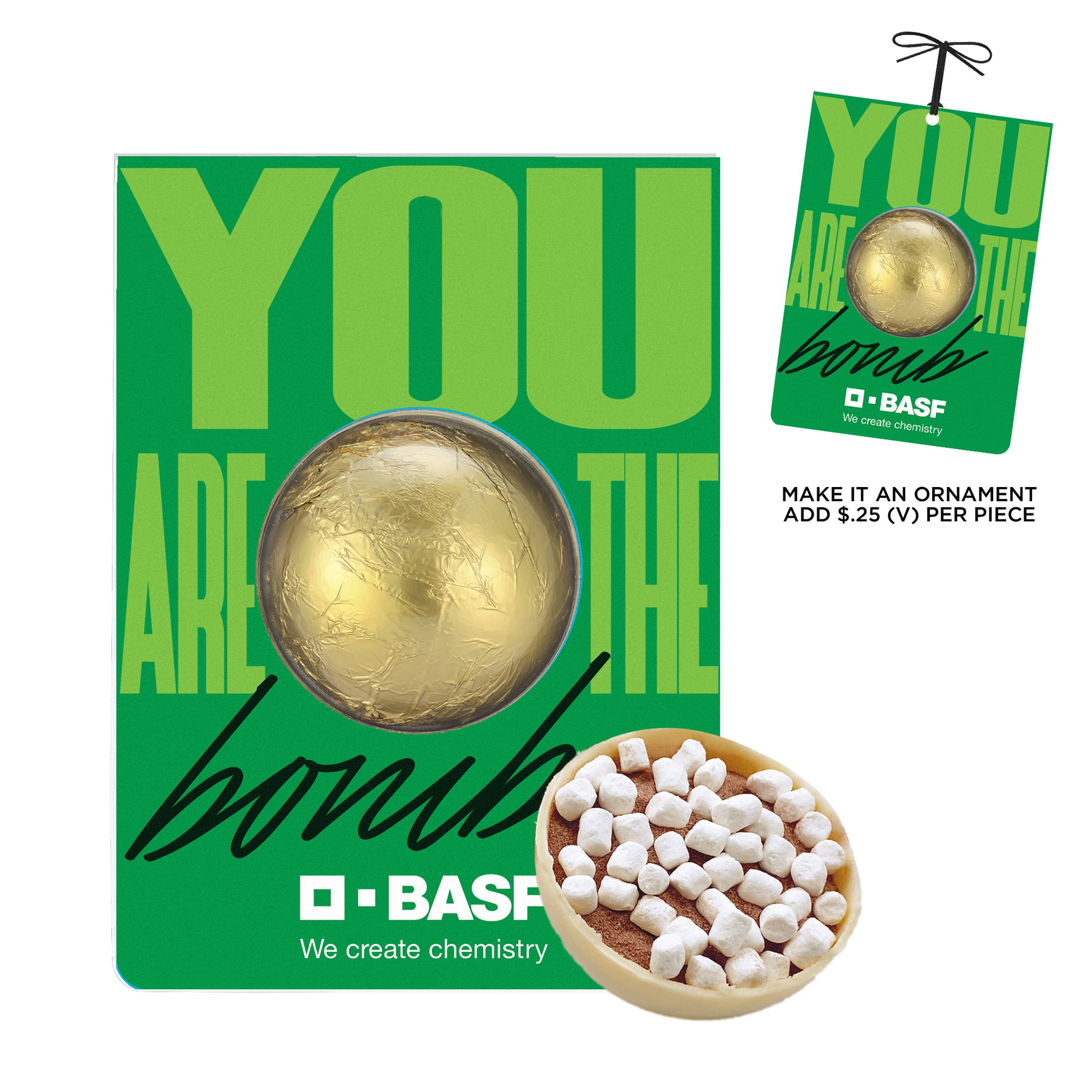 Hot Chocolate Bomb Billboard Card