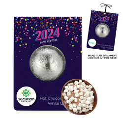 New Years Hot Chocolate Bomb Billboard Card
