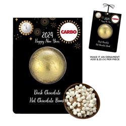 New Years Hot Chocolate Bomb Billboard Card