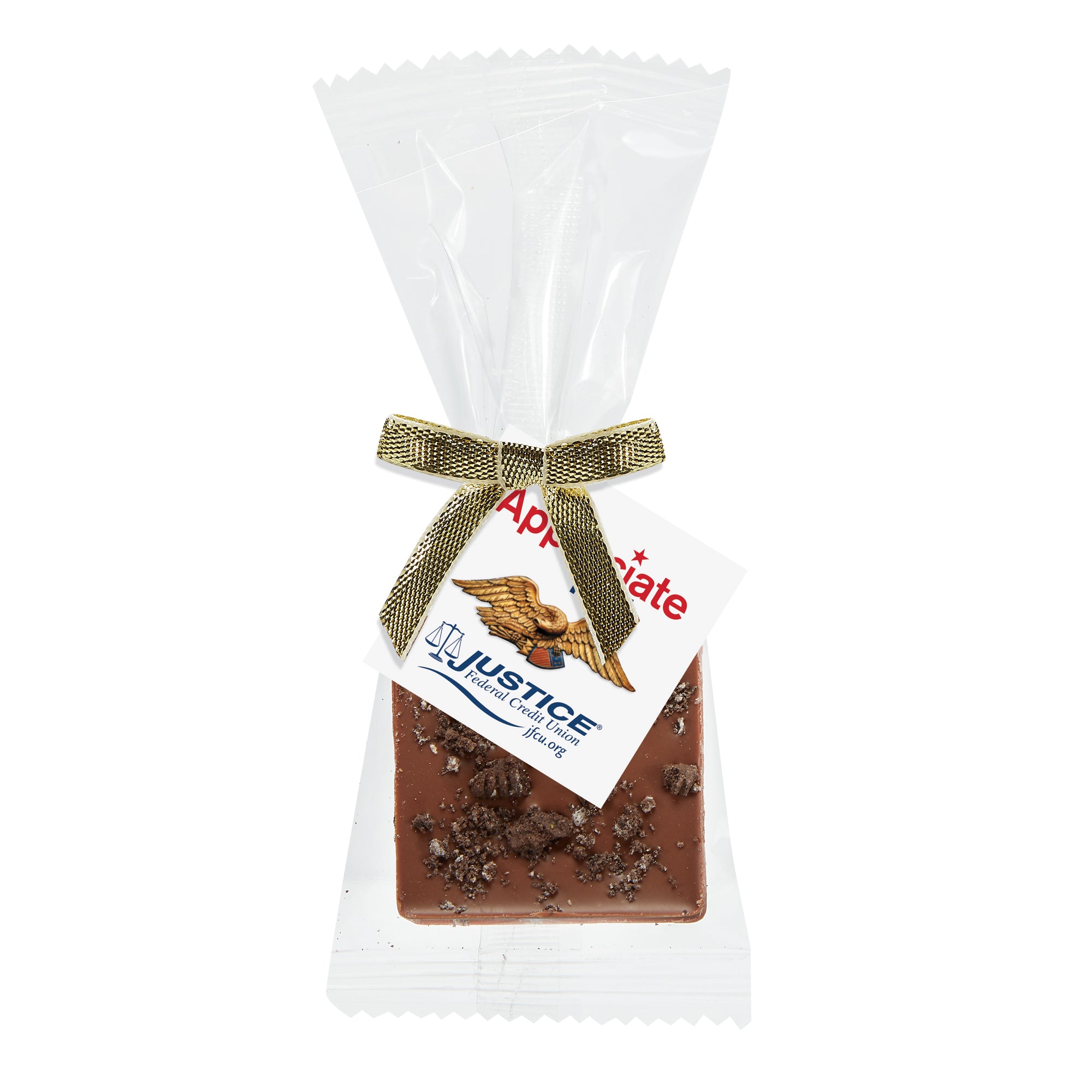 Bite Size Belgian Chocolate Square Gift Bag