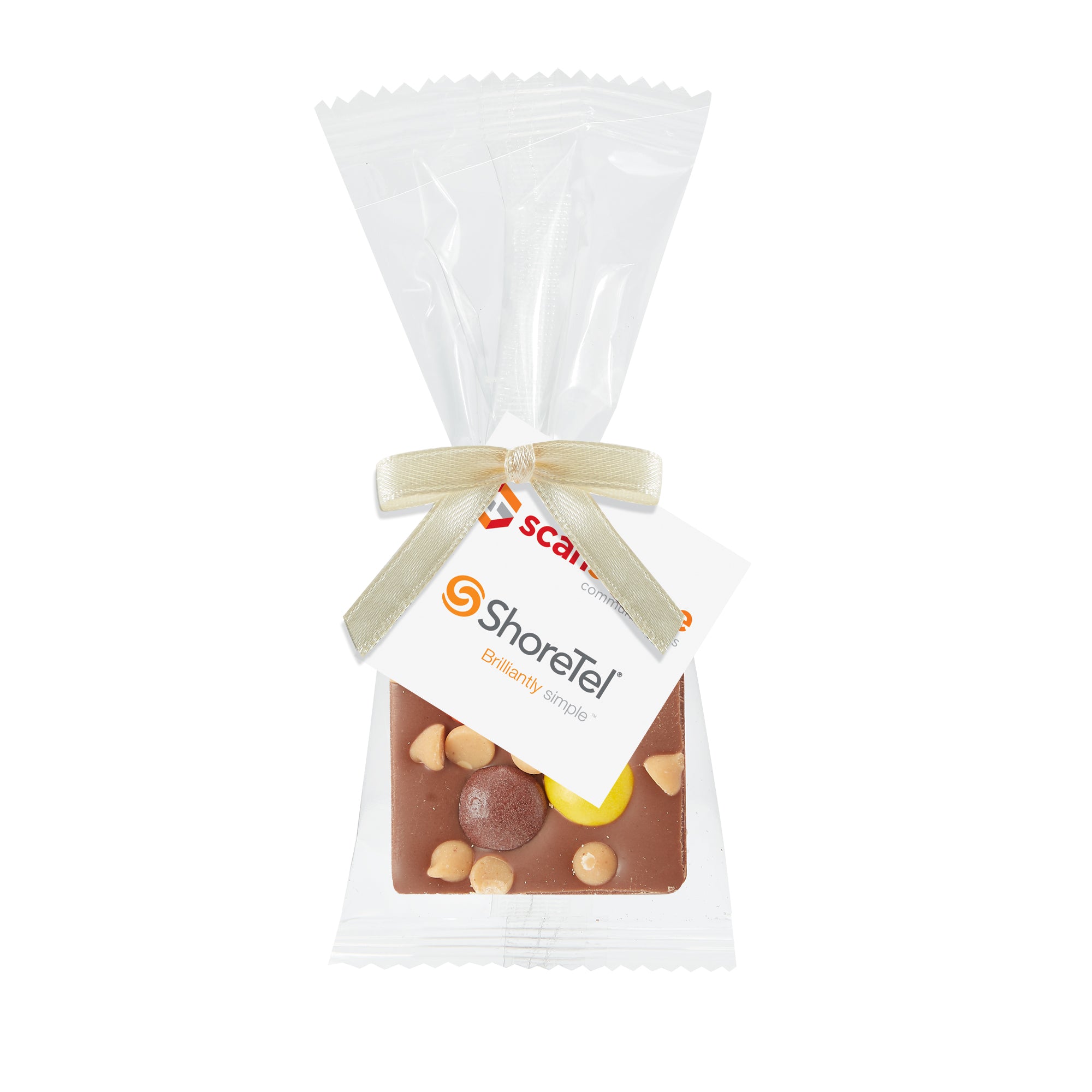 Bite Size Belgian Chocolate Square Gift Bag