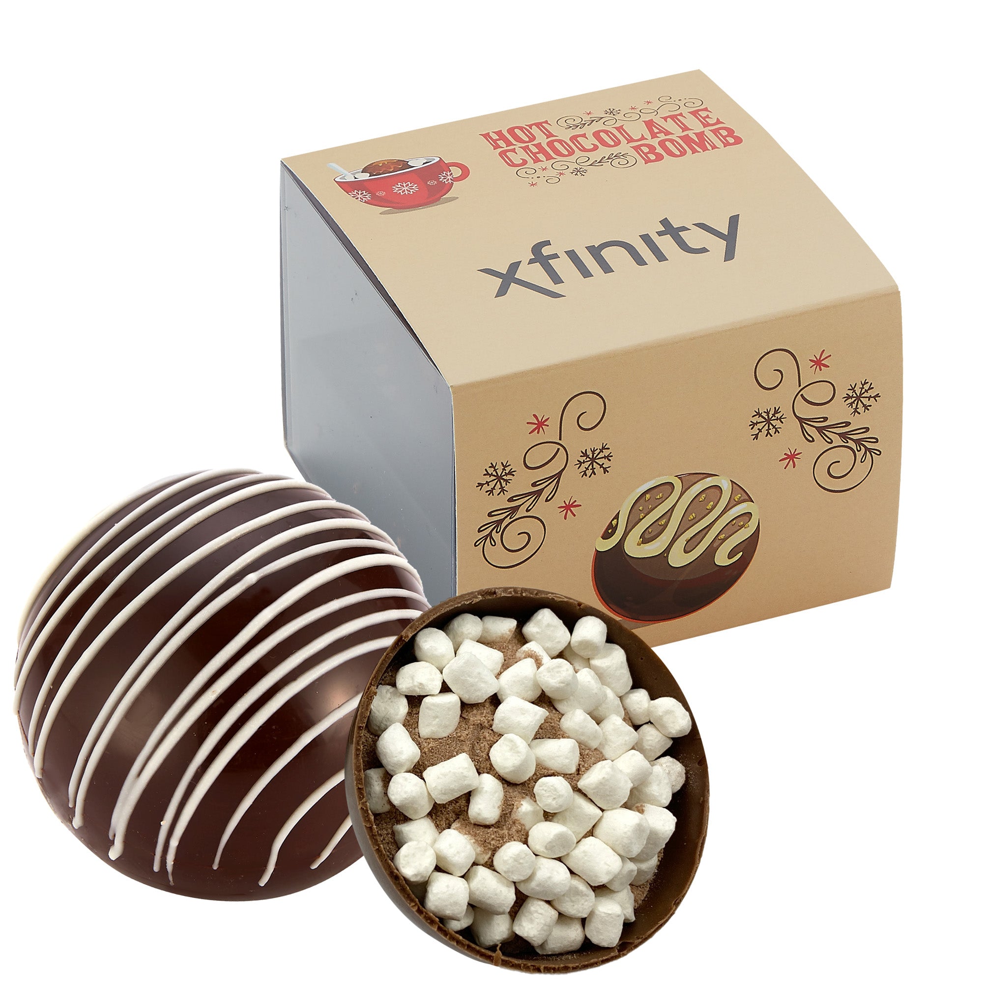 Hot Chocolate Bomb with Sleeve