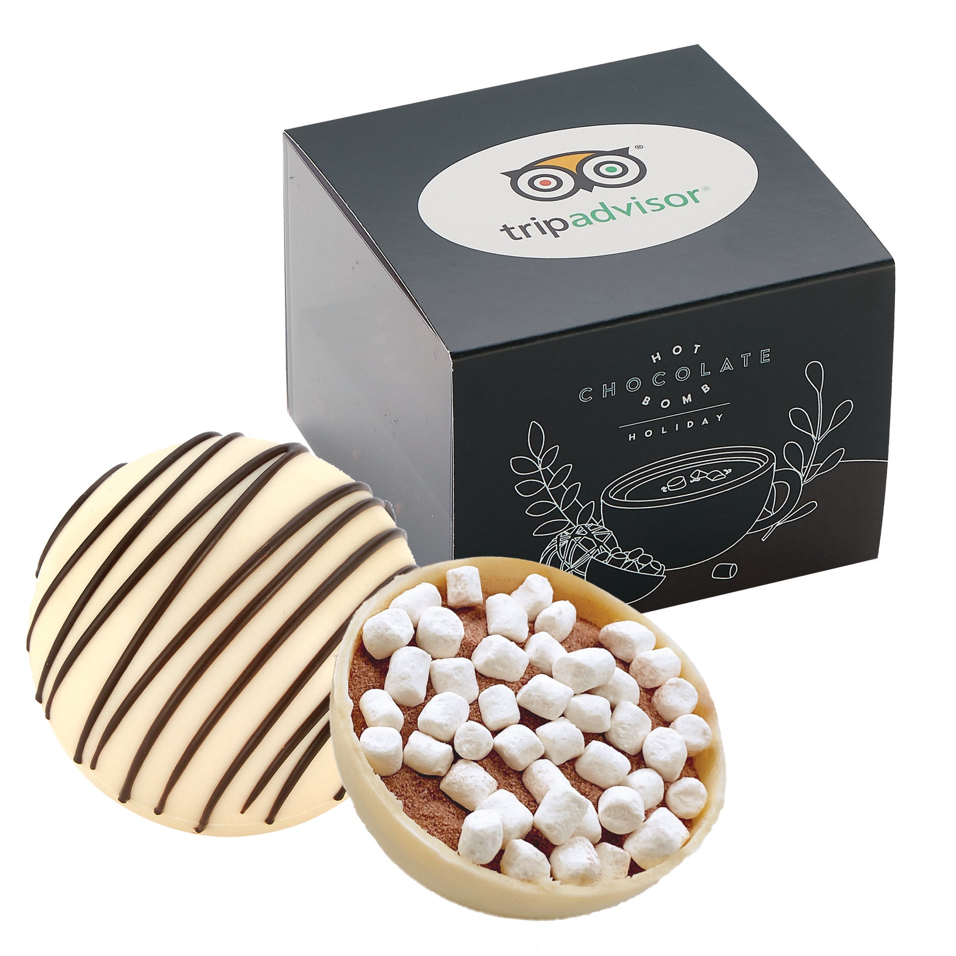 Hot Chocolate Bomb with Sleeve