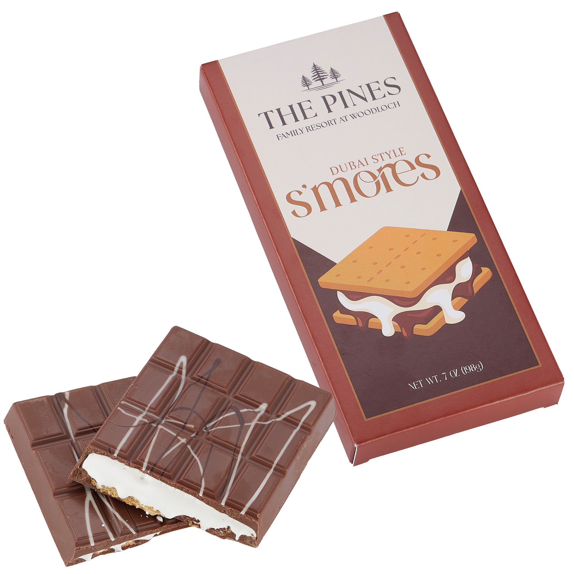 Dubai Style - S'mores Chocolate Bar