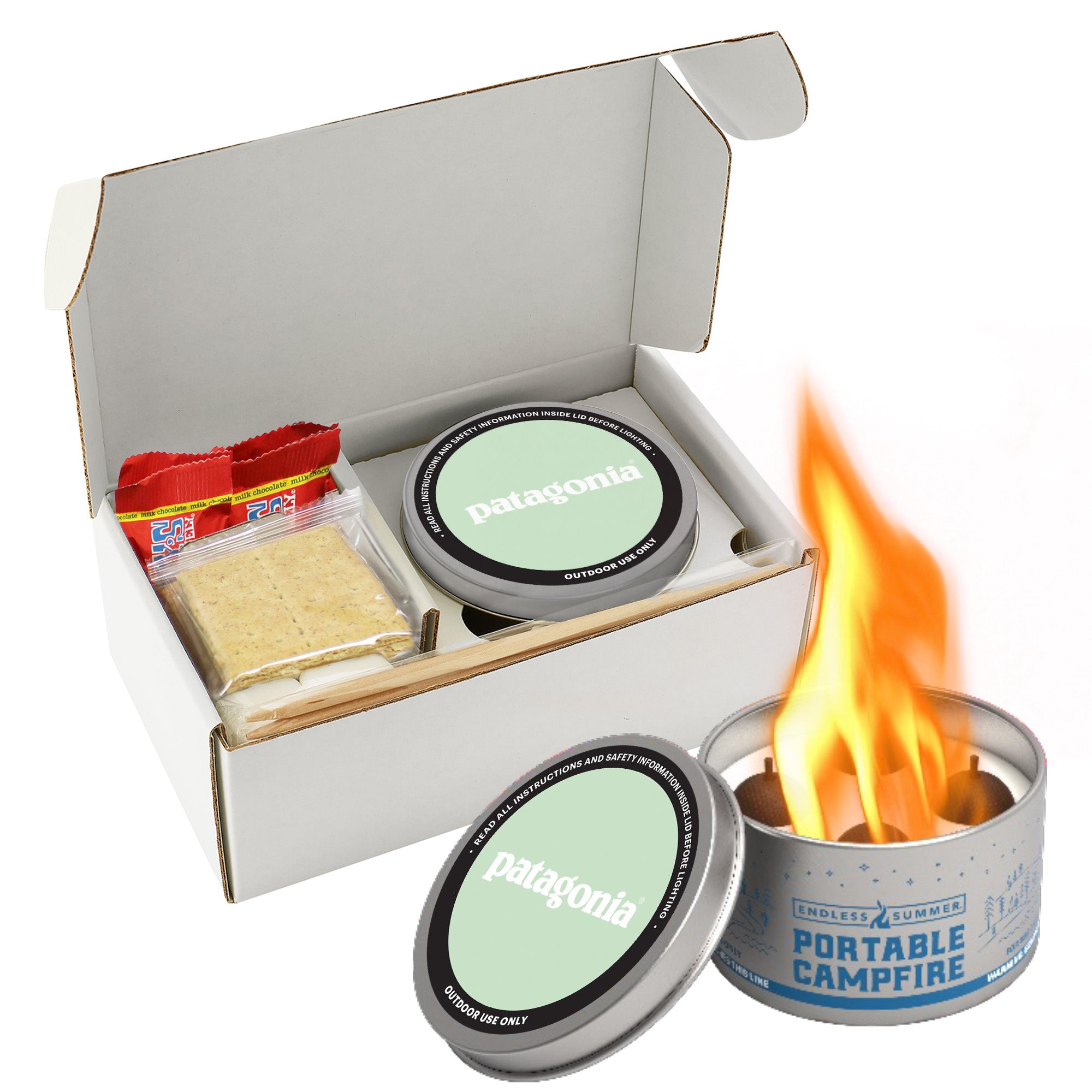 S'mores Pack with Endless Summer® Portable Campfire & Tiny Tony's Chocolonely®